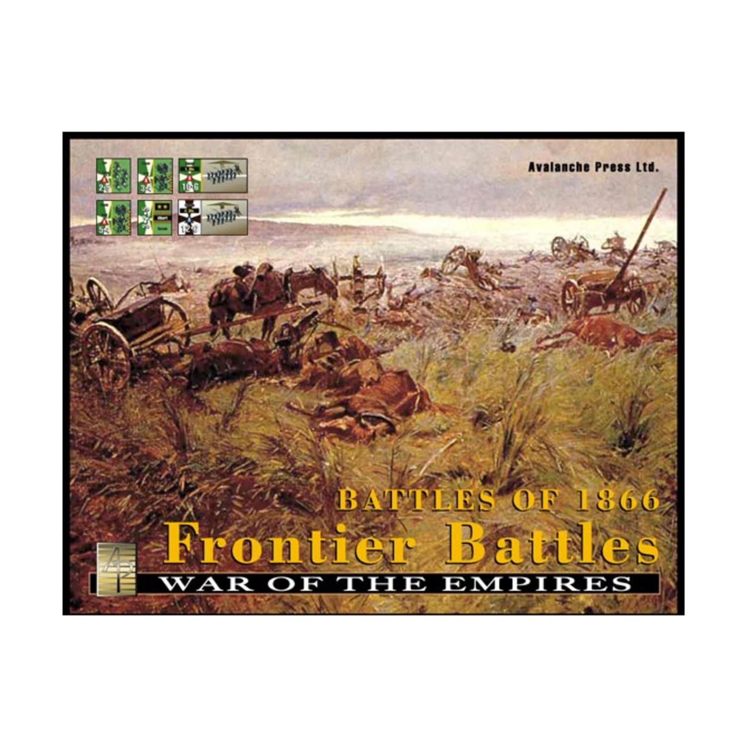 Avalanche Wargame Battles of 1866 – Frontier Battles, War of the Empir Box VG+