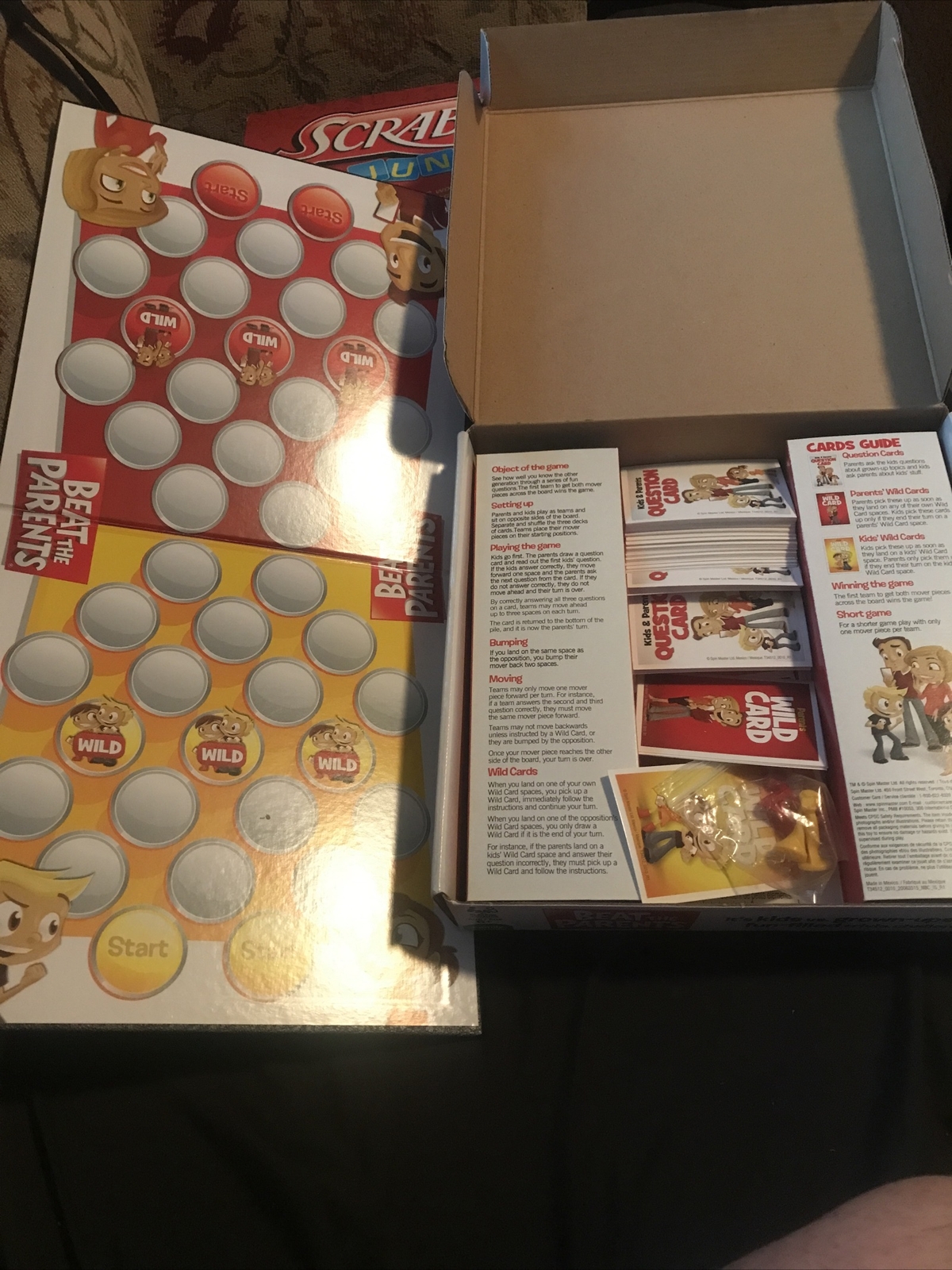 Beat The Parents Board Game Family Trivia 6+ Kids Fun