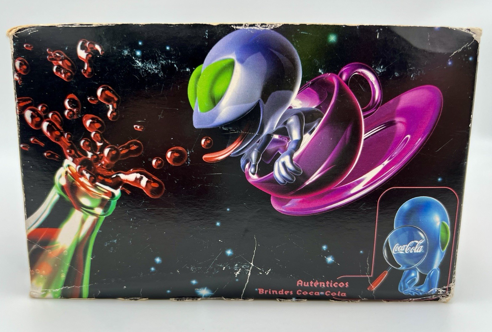 Rare Brazil Gelocosmicos Coca-Cola Crazy Bones Aliens GoGo’s Box 50 Packs