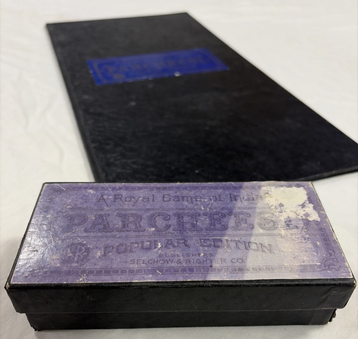 Selchow & Righter Vintage Parcheesi Popular Edition A Royal Game Of India No Box