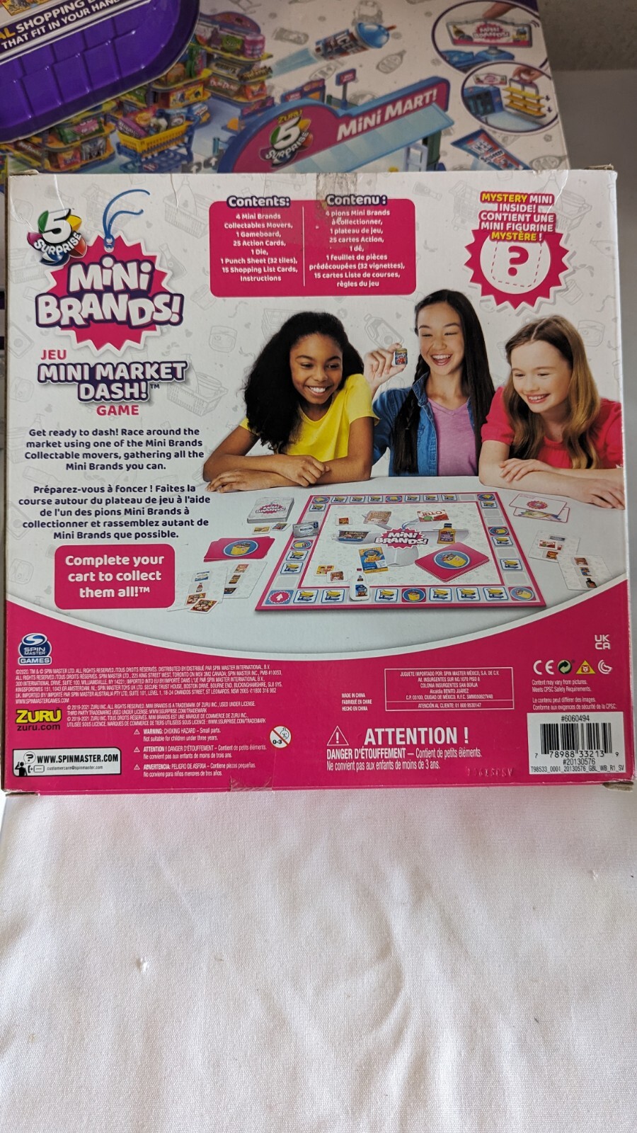 Mini brands supermarket dash game