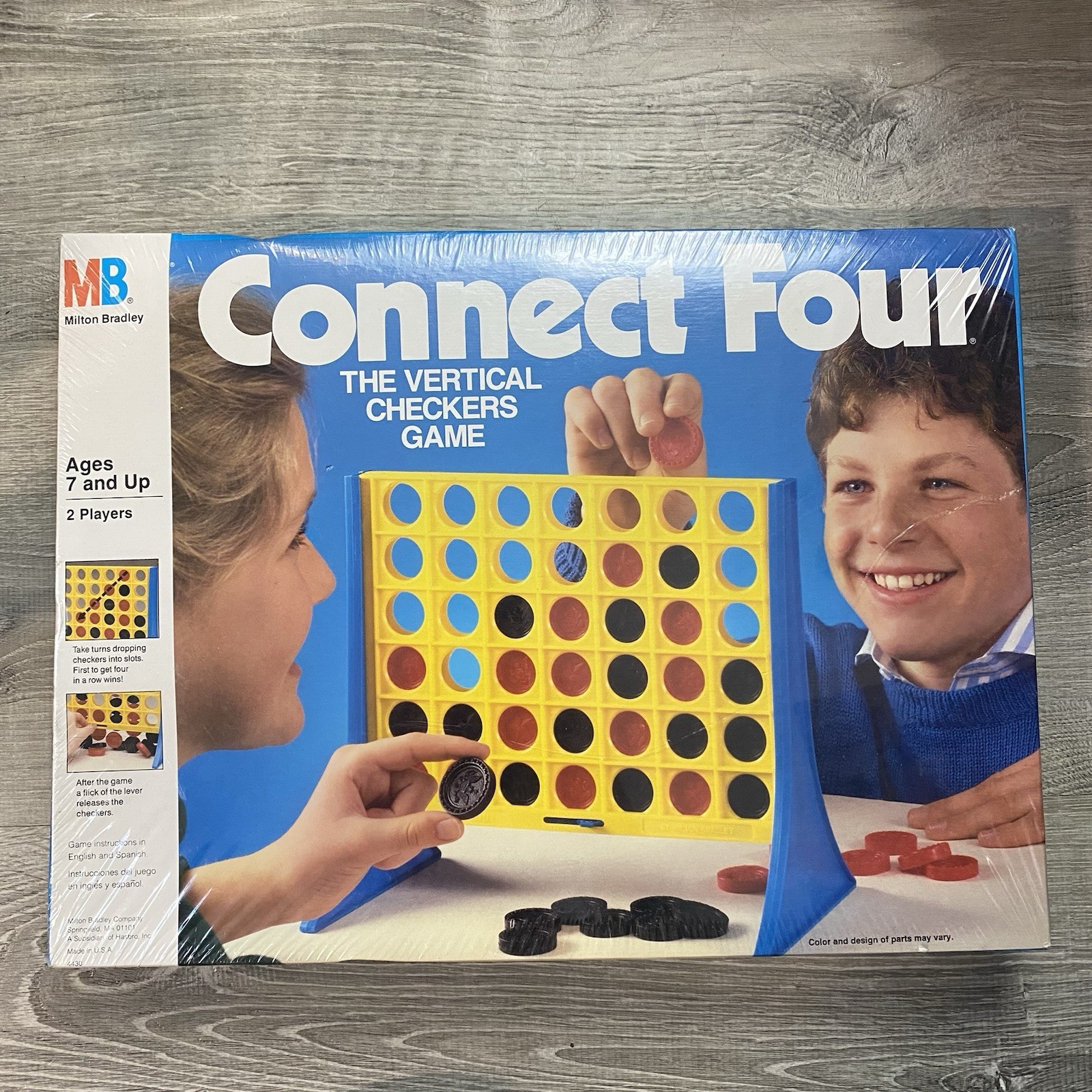 Vintage Connect 4 Four 1986 Board Game MB Games * NEW & SEALED * RARE🔥🔥🔥