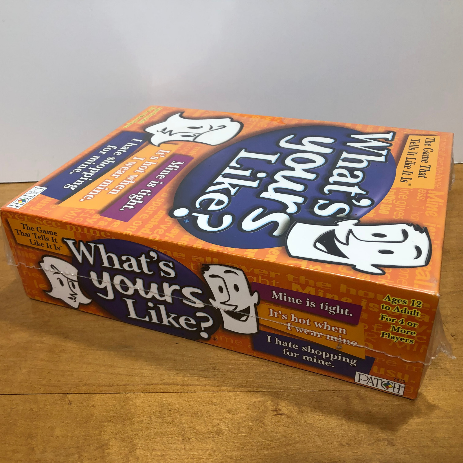 What’s Yours Like? Party Game by PATCH Sealed – NEW