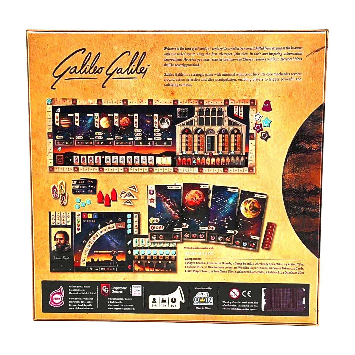 Galileo Galilei All-in! by Capstone Games – SEALED