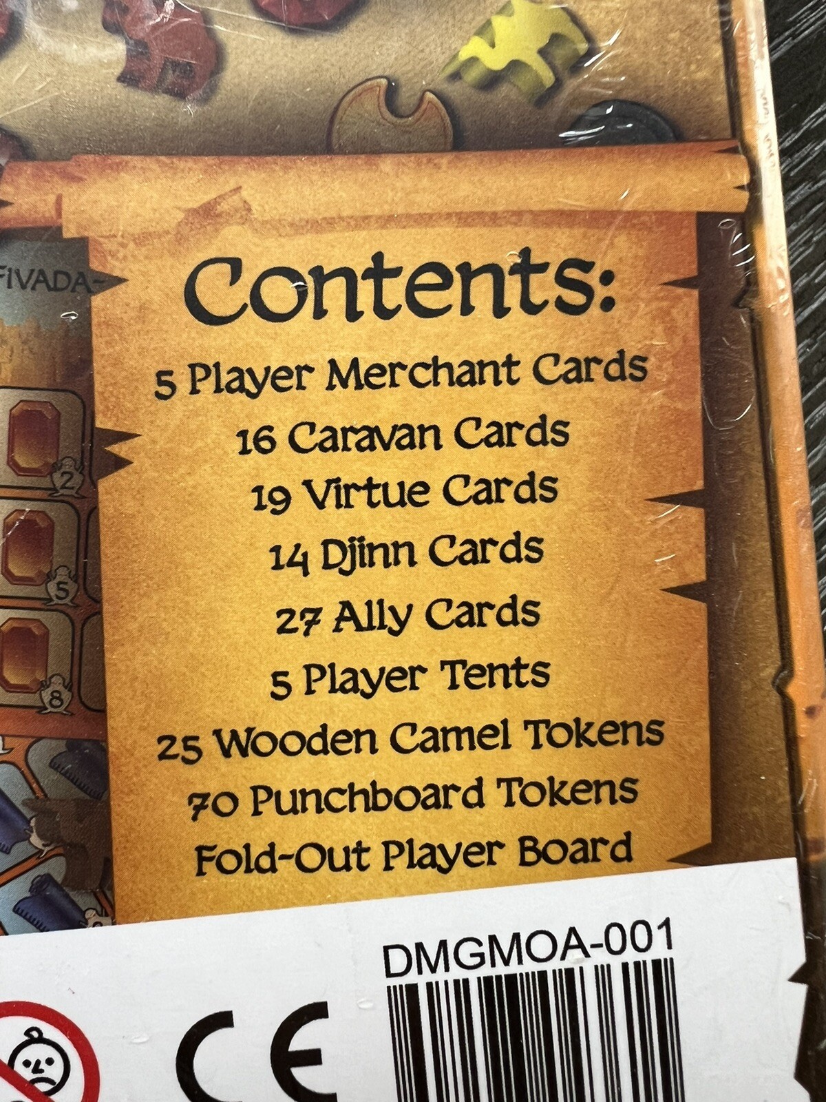 Merchants of Araby Board Game by Jay E Treat III, 2016 Daily Magic Games, New