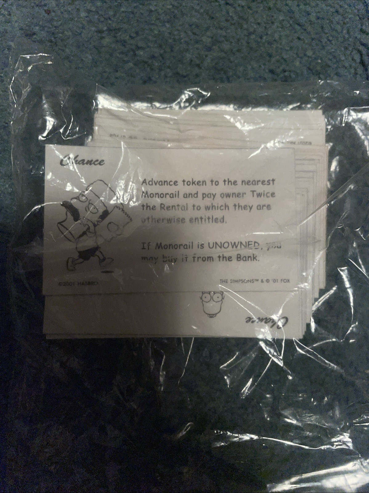 2001 The Simpsons MONOPOLY Game – Complete