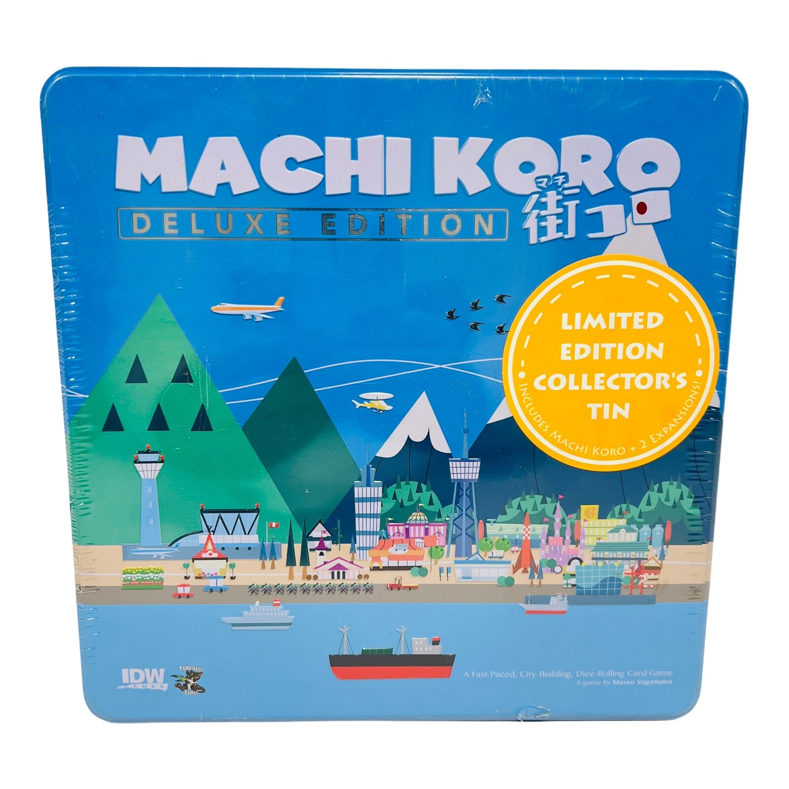 Machi Koro Deluxe Edition Limited Edition Collectors Tin New In Box Sealed RARE