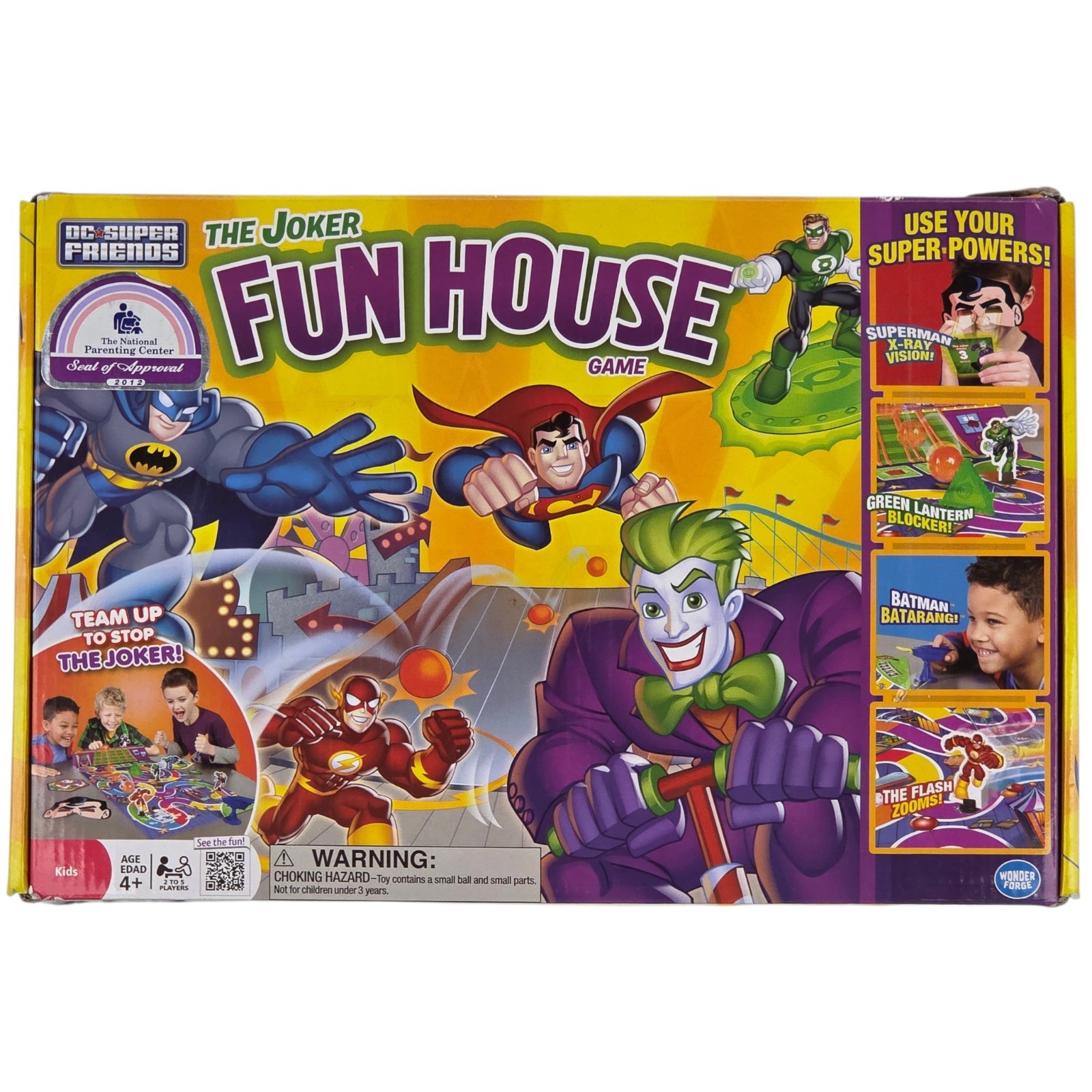 DC Super Friends The Joker Fun House Game – 2012 READ**