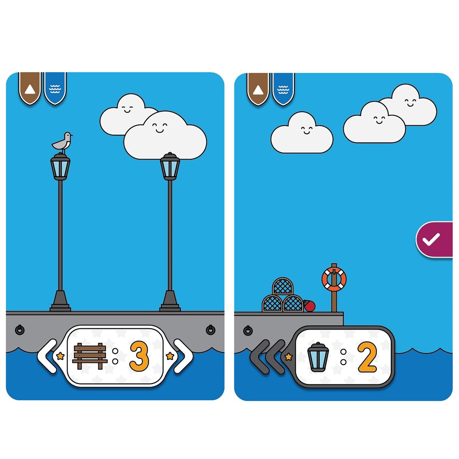 Mighty Boards: Tenby – Matching Card Game, Action Drafting, Street Building