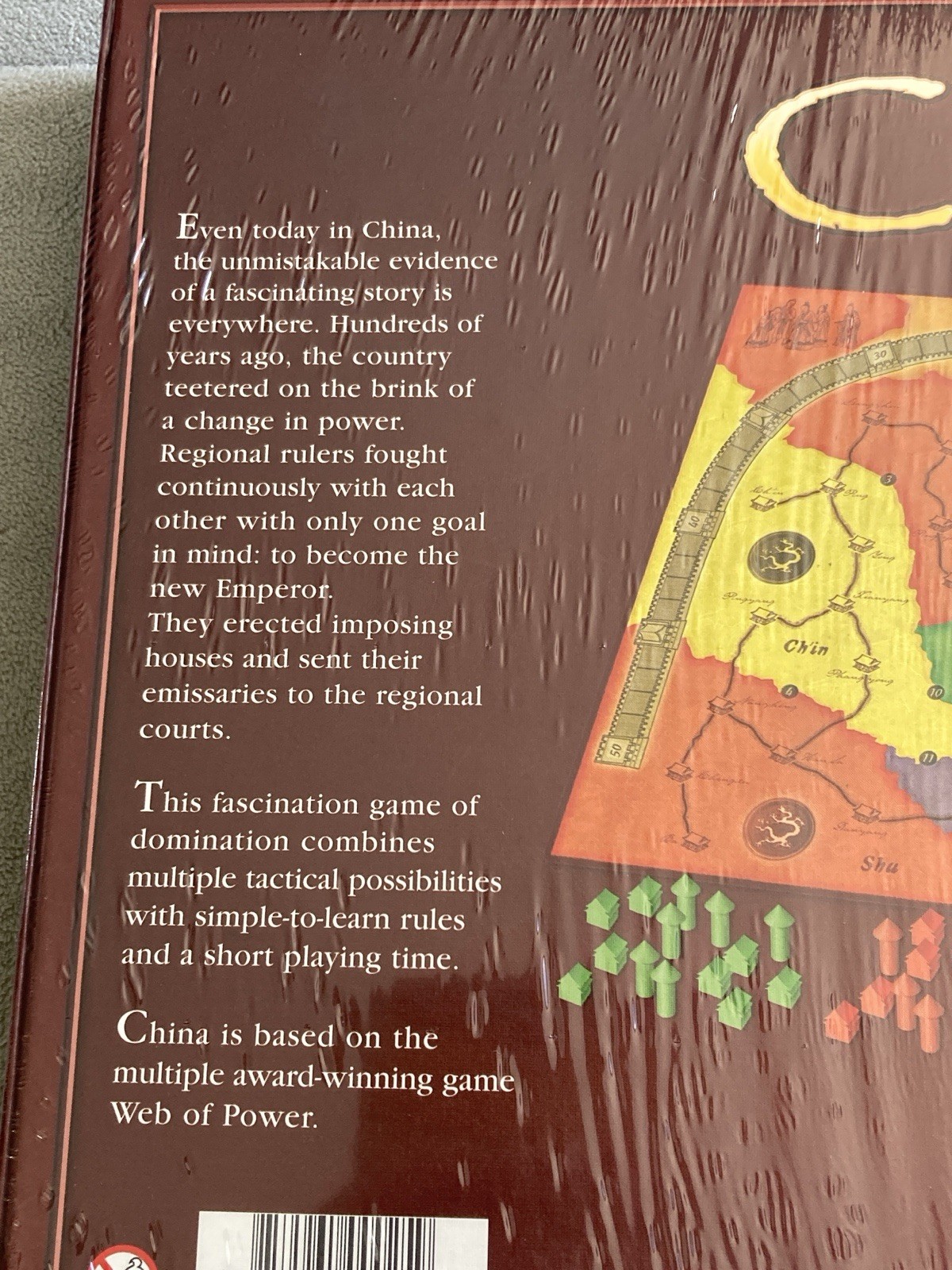China (2005) Board Game by Michael Schacht – NEW SEALED IN SHRINK