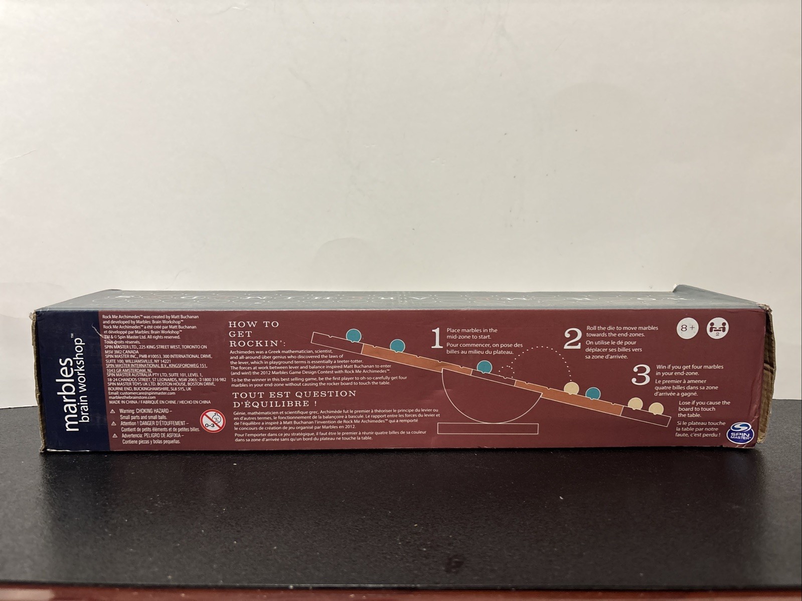 Rock Me Archimedes Critical Thinking Game | Physics Strategy 2-Player Complete