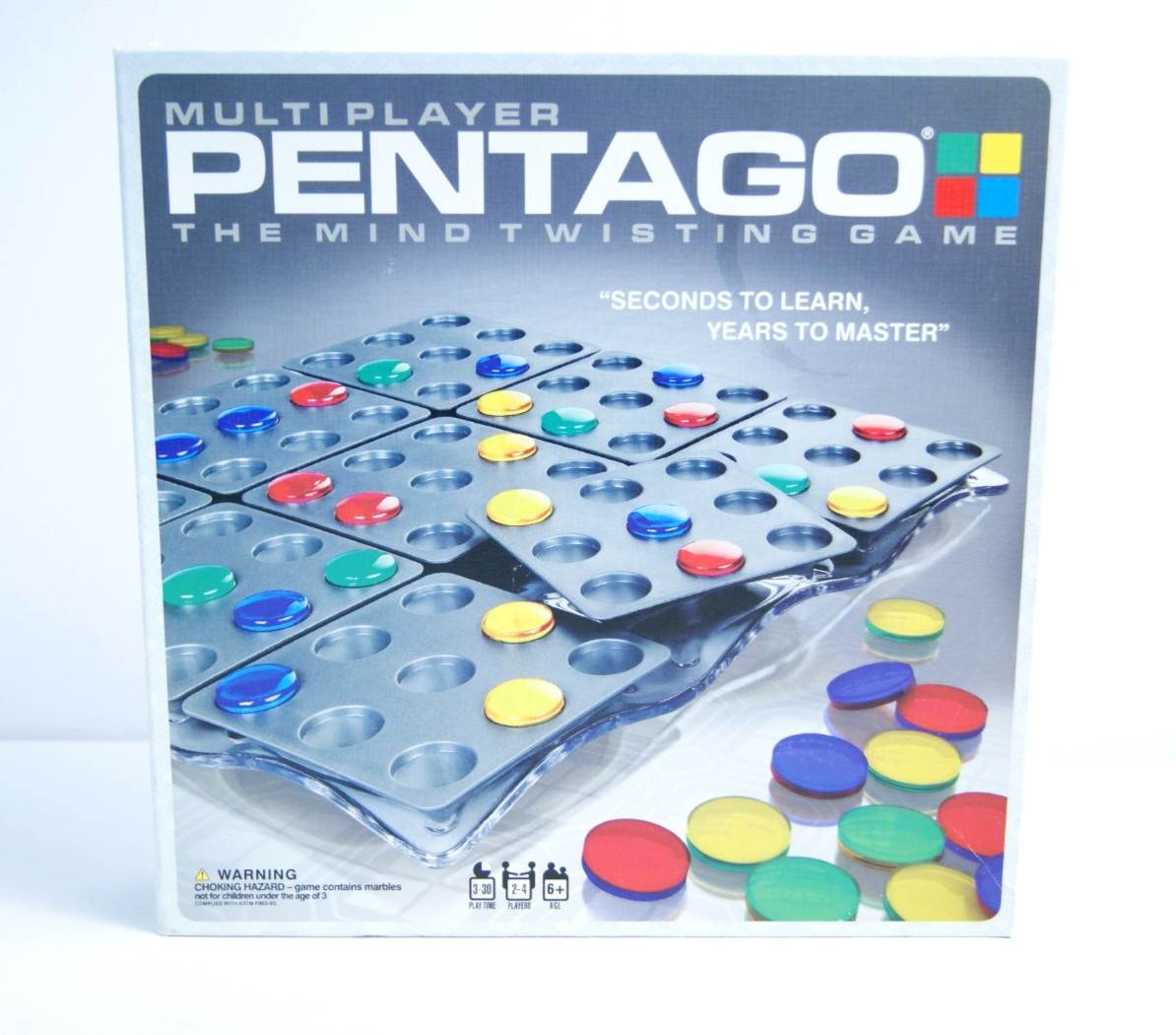 PENTAGO Mind Twister Board Game – Multi Player Version 2005 Complete