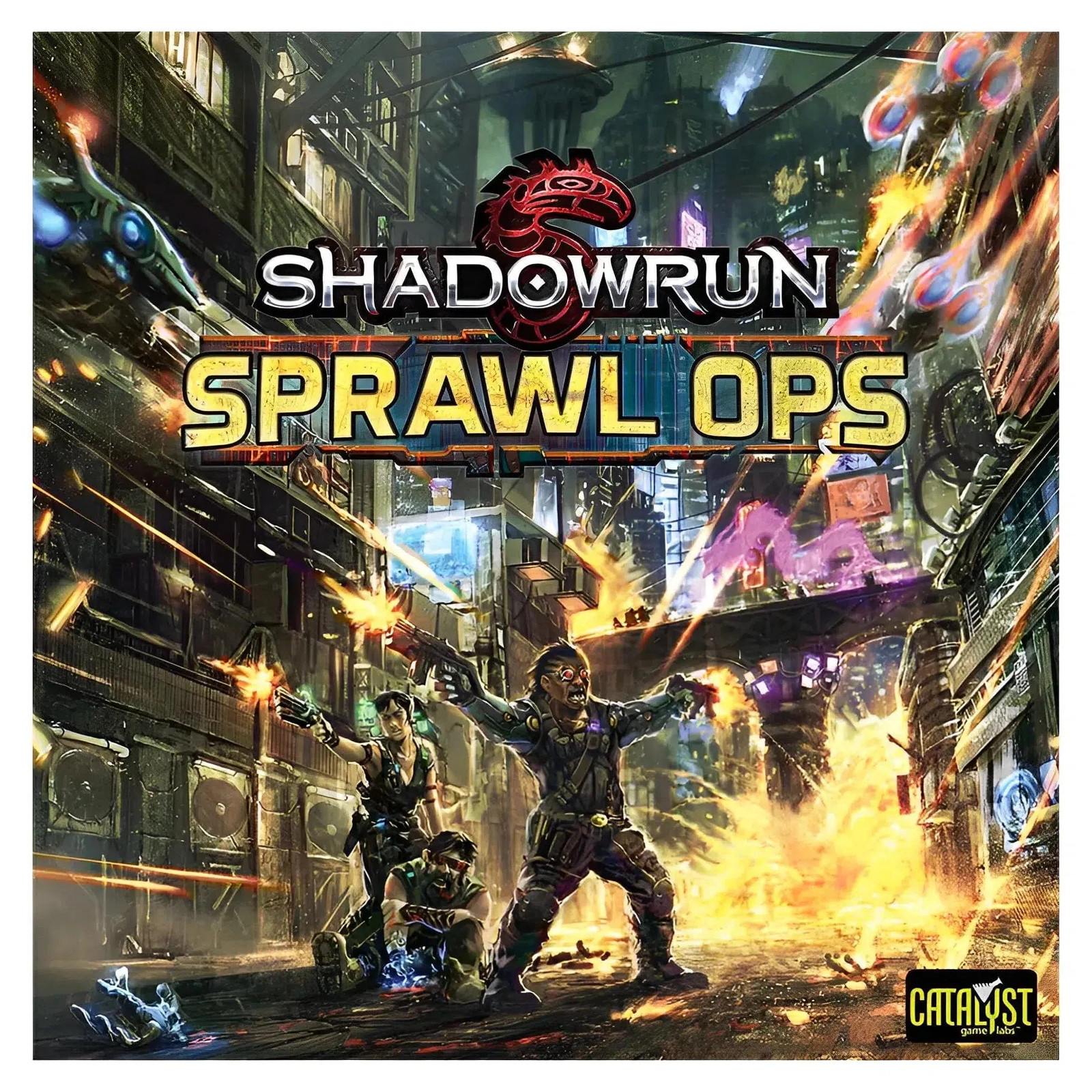 Shadowrun: Sprawl Ops – Board Game – Catalyst Game Labs