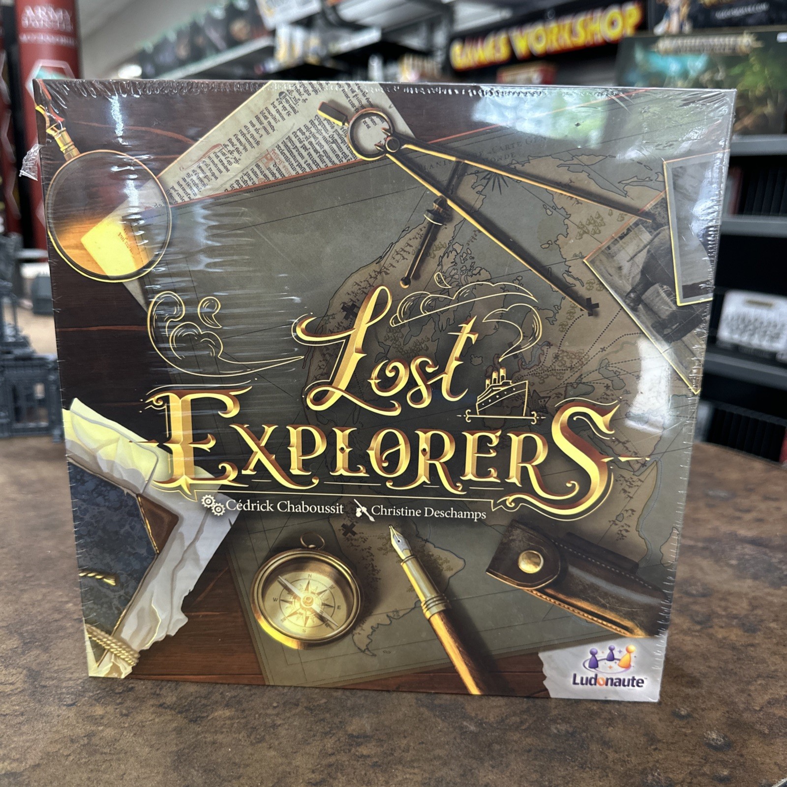 Lost Explorers – Ludonaute Board Game – Ages 10+ 2-4 Players – Brand New