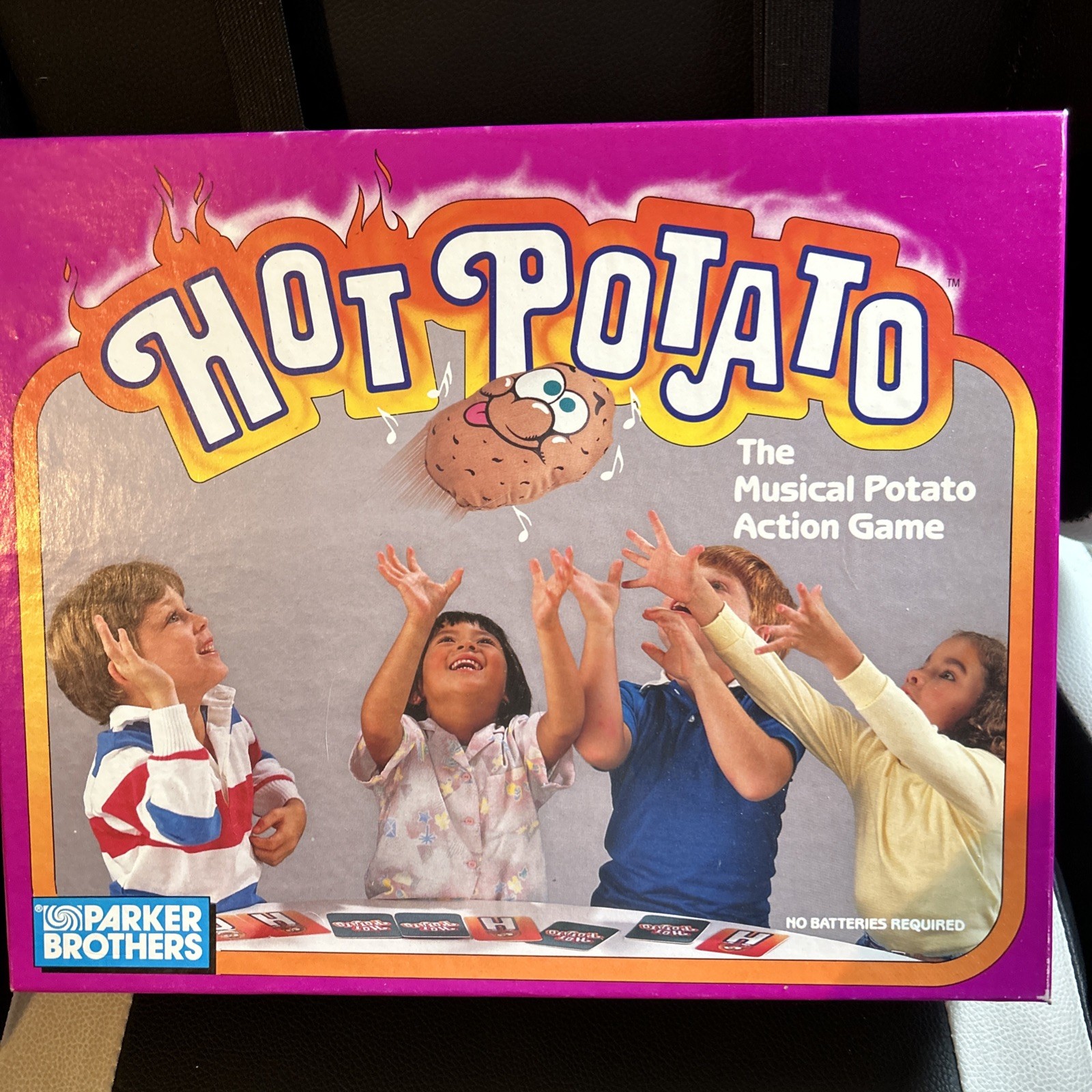 Vintage 1988 Parker Brothers Musical Hot Potato Game No Sound COMPLETE