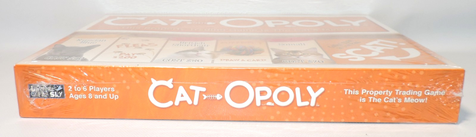 Cat-Opoly Board Game Cat Themed Monopoly Property Trading Kitten, NEW NIB SEALED