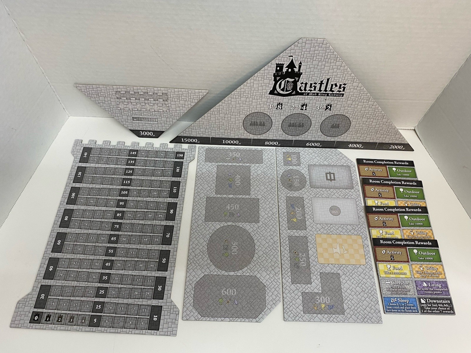 Ted Alspach Castles Of Mad King Ludwig, Bezier Games 2015 New/Open Box Condtion