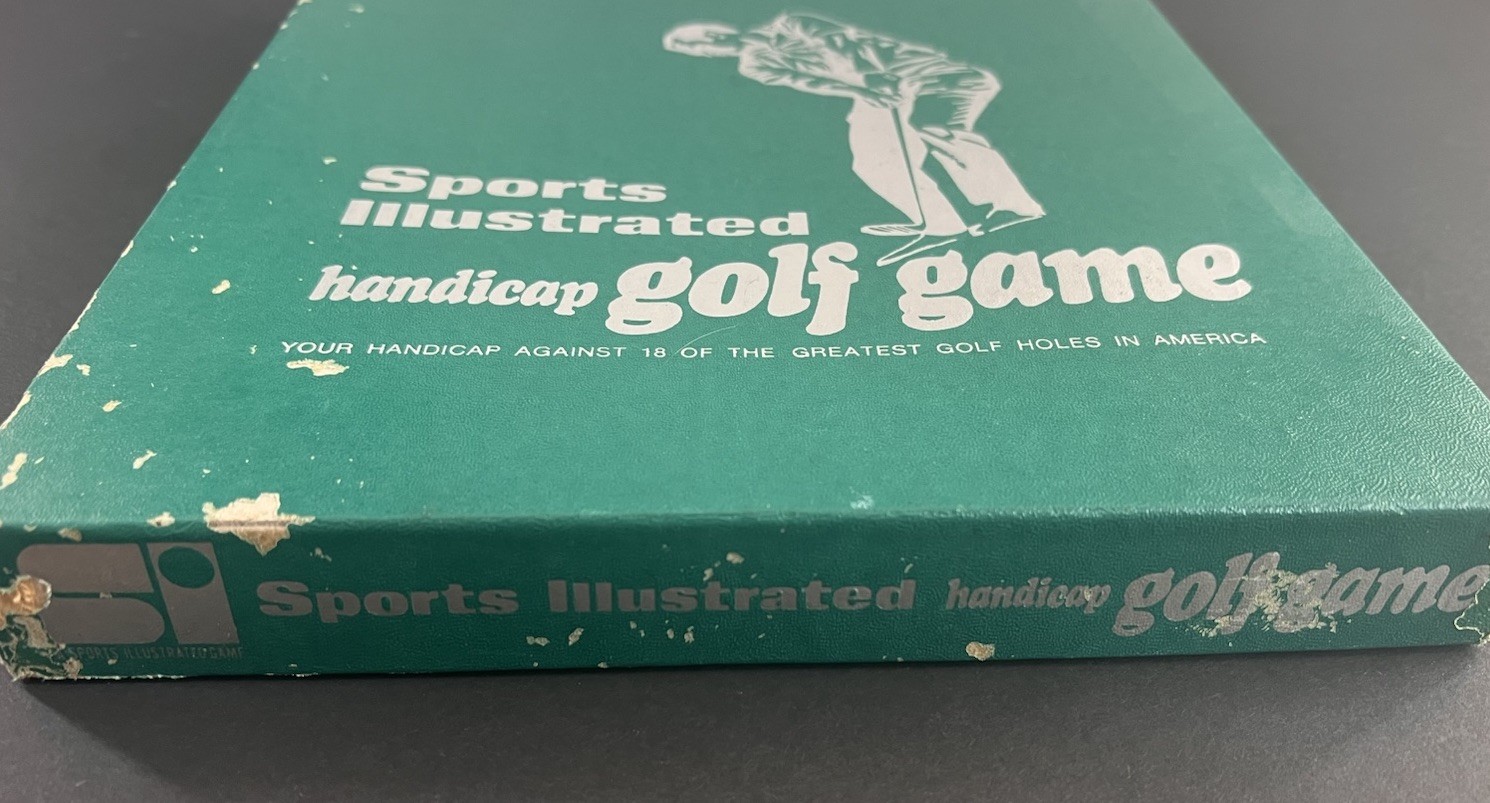 1971 Sports Illustrated Handicap Golf Game Complete Vintage Board Game Time Inc