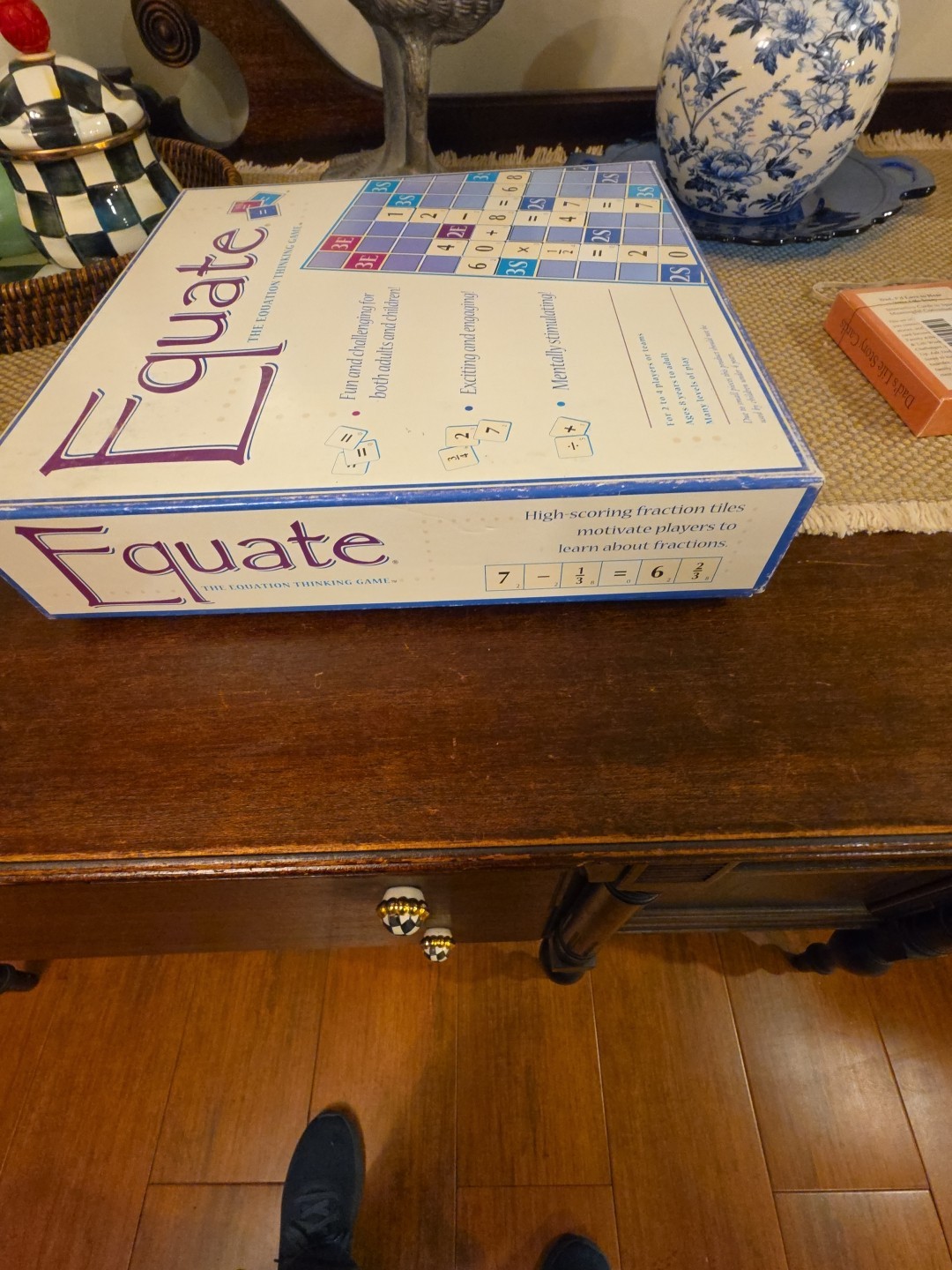 Equate The Equation Thinking Board Game – Home School – Math – Complete
