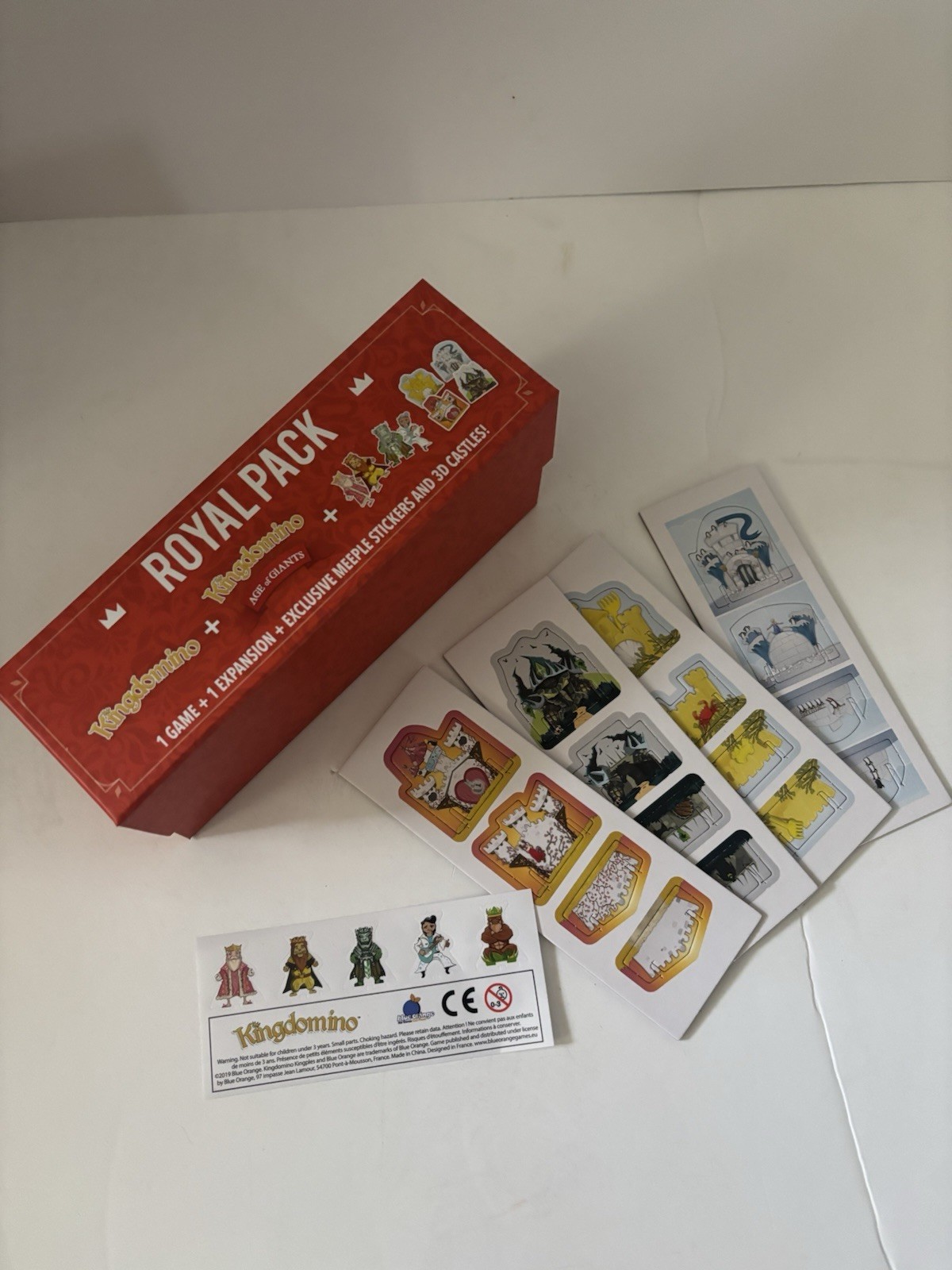 Kingdomino Royal Pack Original Kingdomino & Age Of Giants Expansion Games