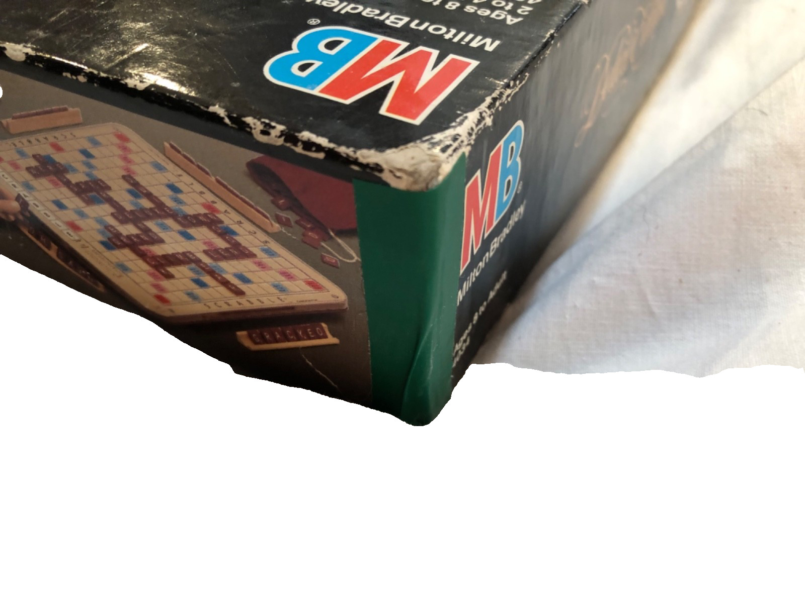 1989 Scrabble Deluxe Edition Rotating Turntable 4034 Board Game complete