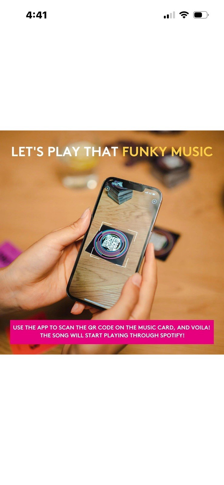 Jumbo Hitster Music Party Multicolor Game Card Quiz 300 Hits 2-10 Players Family
