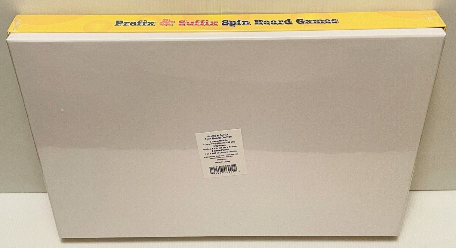 Prefix & Suffix Spin Board Games By Really Good Stuff Educational Fun New Sealed