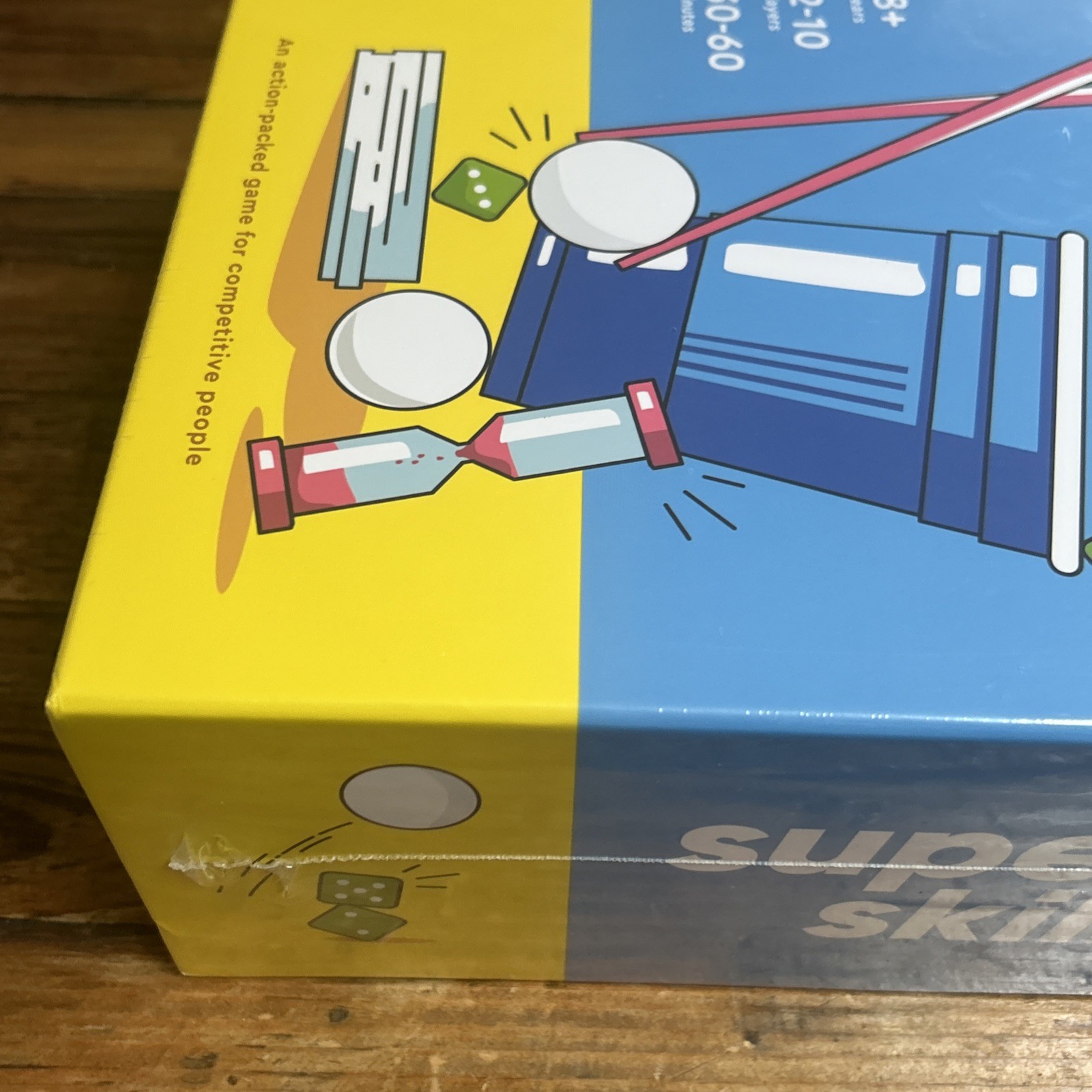 NEW SEALED! Super Skills An Action-Packed Challenge Game For Competitive People