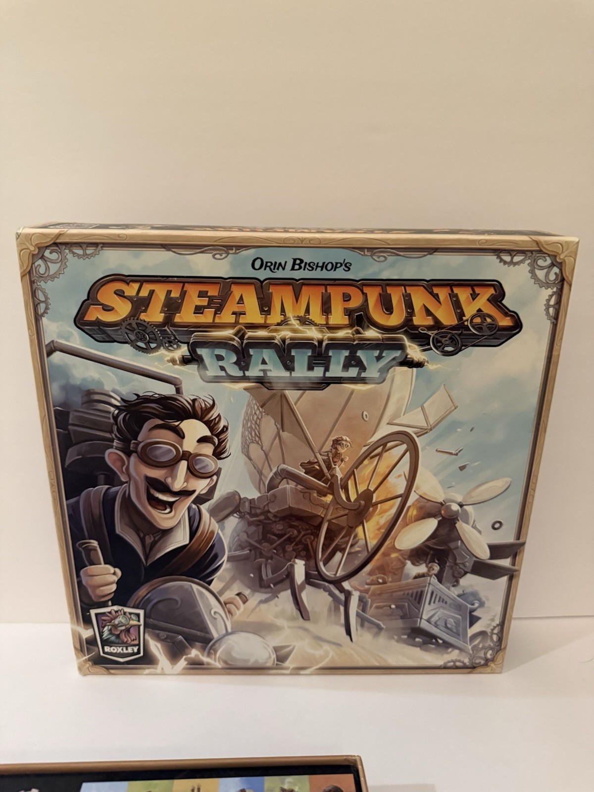 Steampunk Rally Board Game Roxley Excellent | Cards In Shrink | Dr. Braun Promo