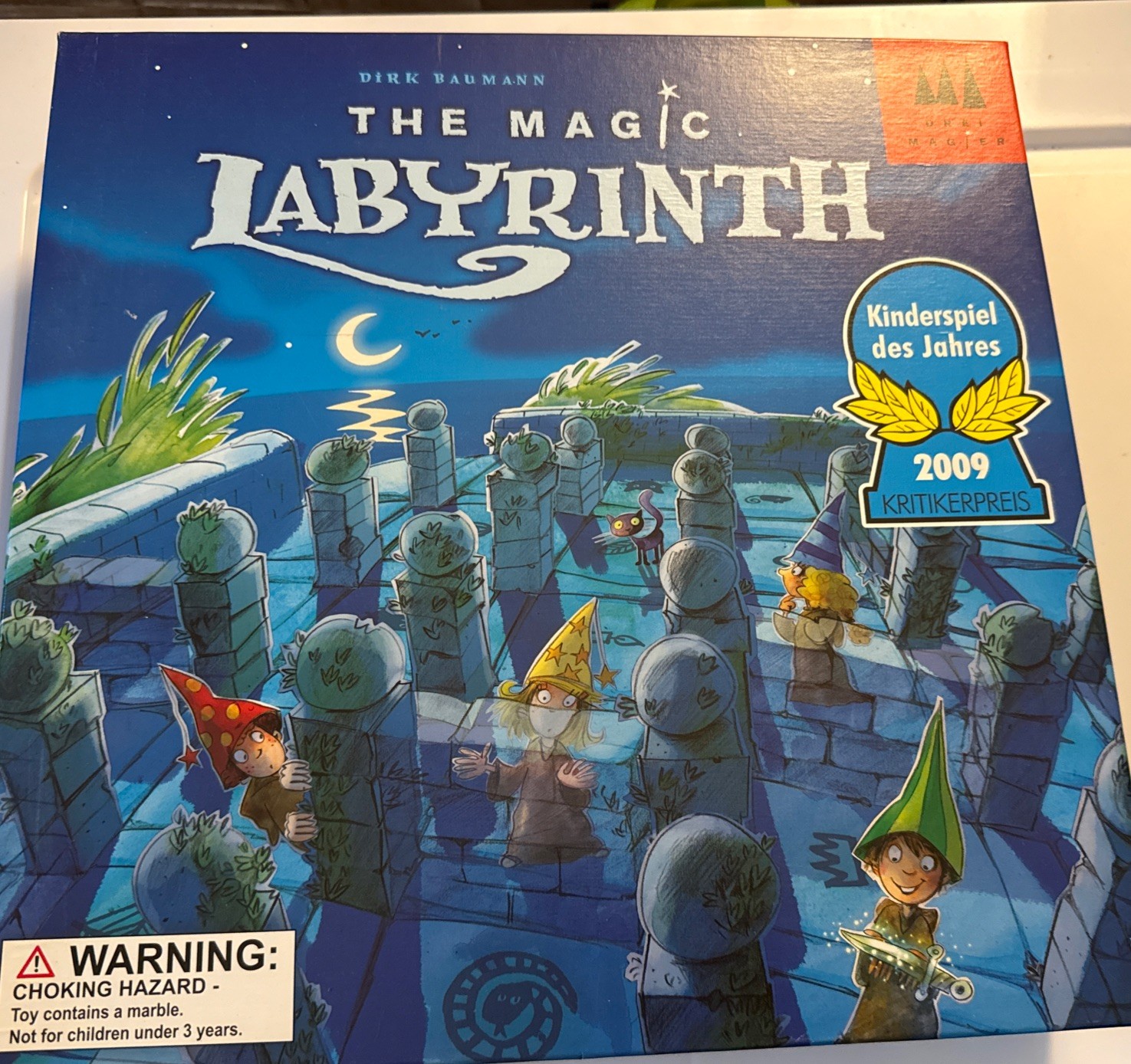 The Magic Labyrinth Game COMPLETE Drei Magier 2016 Maze Marbles Fantasy