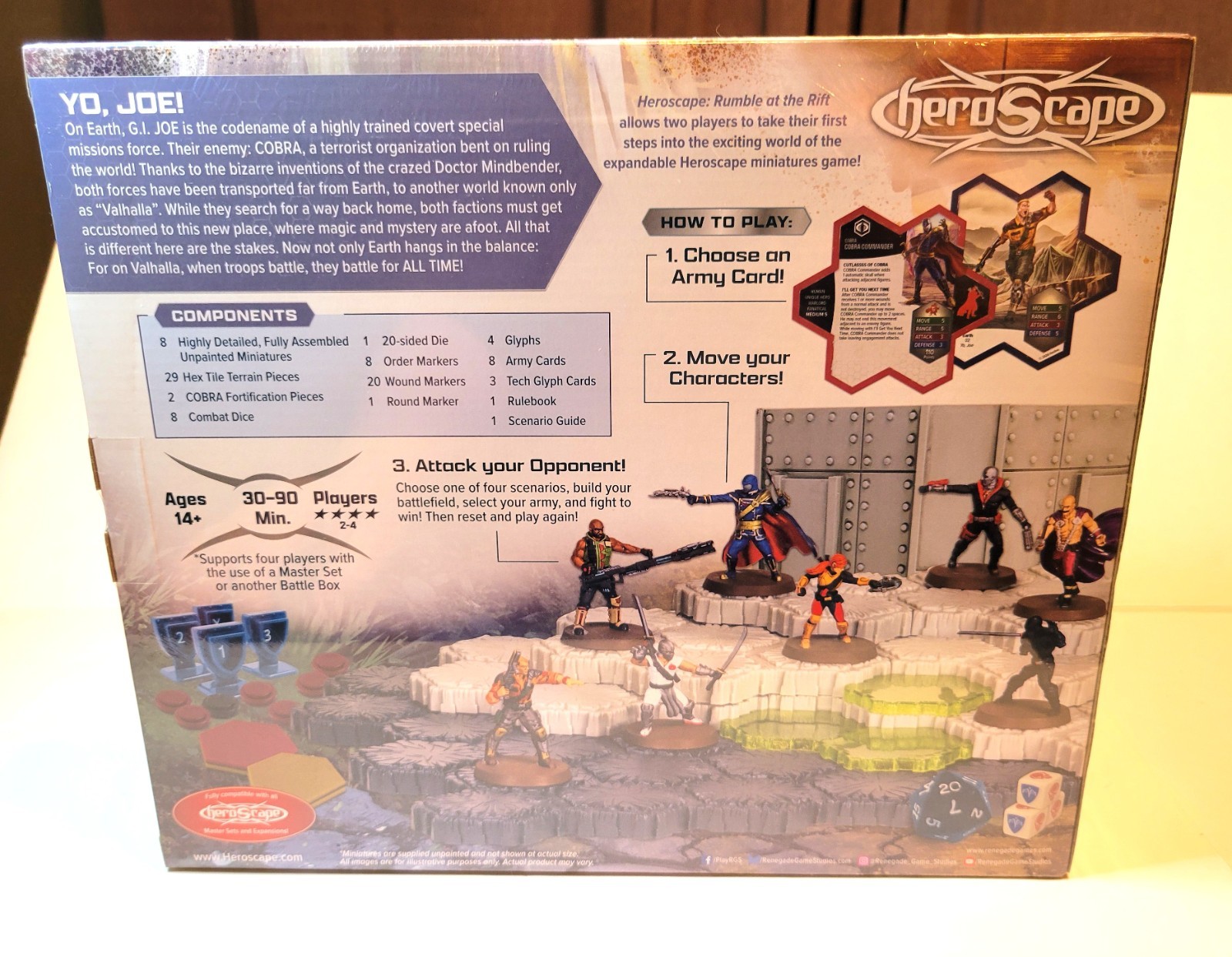 G.I. JOE Heroscape: Rumble at the Rift Battle Box