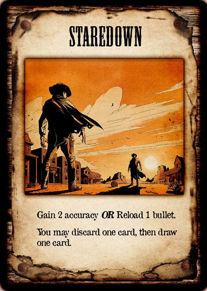 Gunfighter – Fast-Paced Two-Player Card Game + Expansion by Everything Epic NEW