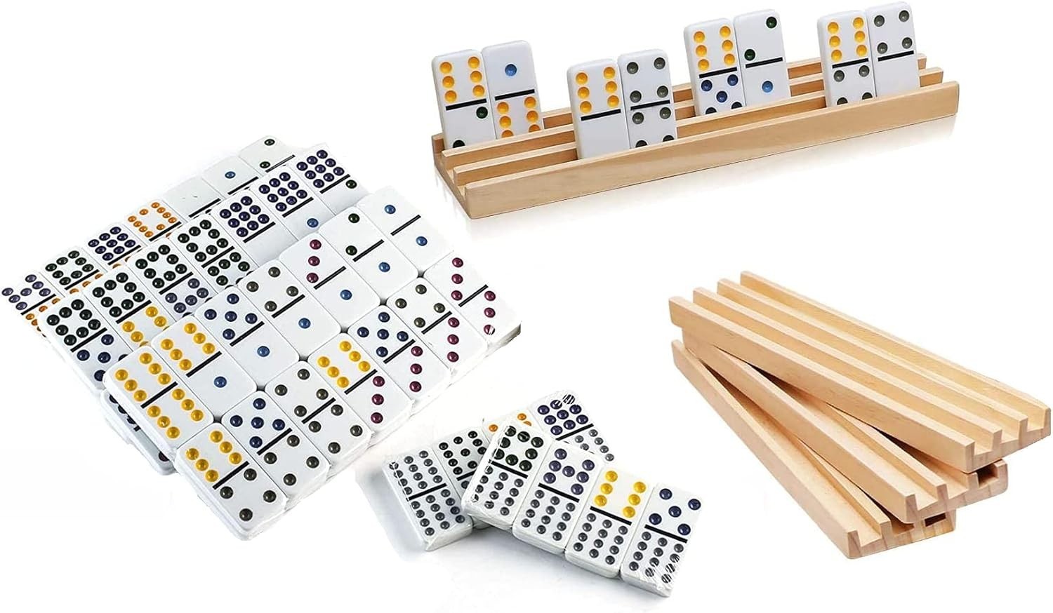 Kovot Dominoes & Racks Set Double-Twelve