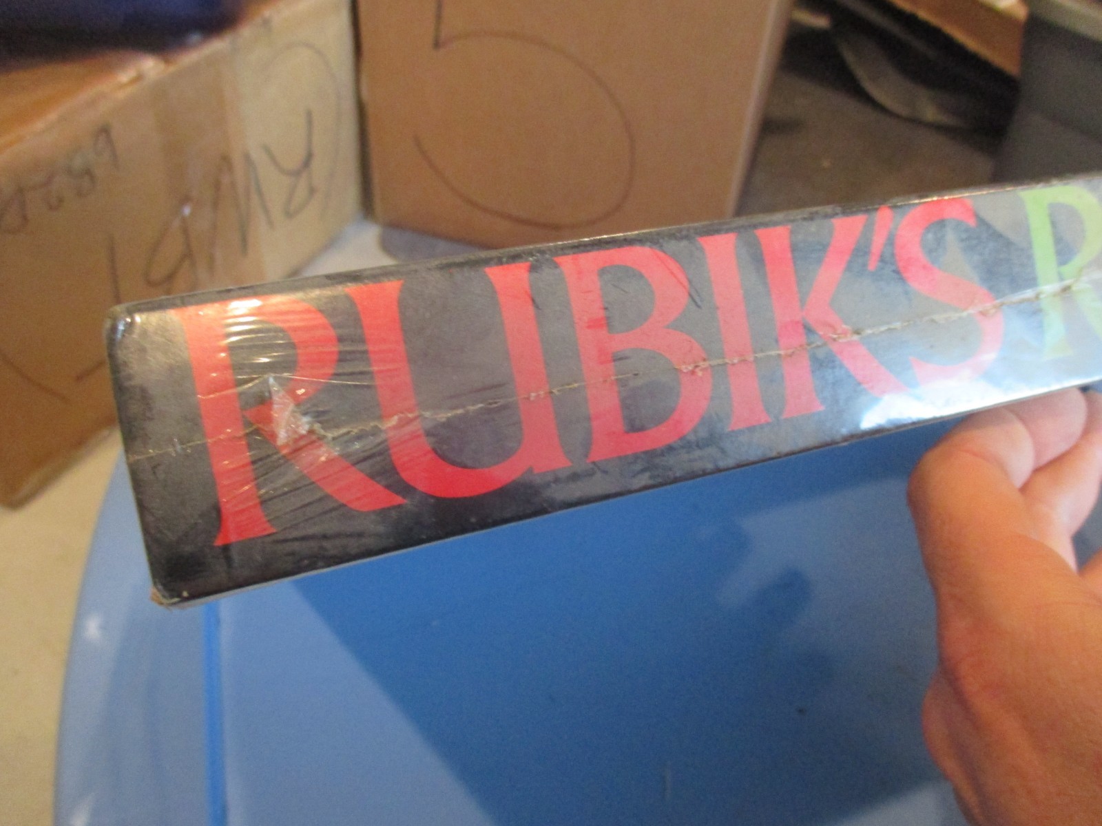New Old Stock Vintage 1982 Ideal Rubiks Race Game Rubiks Cube Toy 2187-3