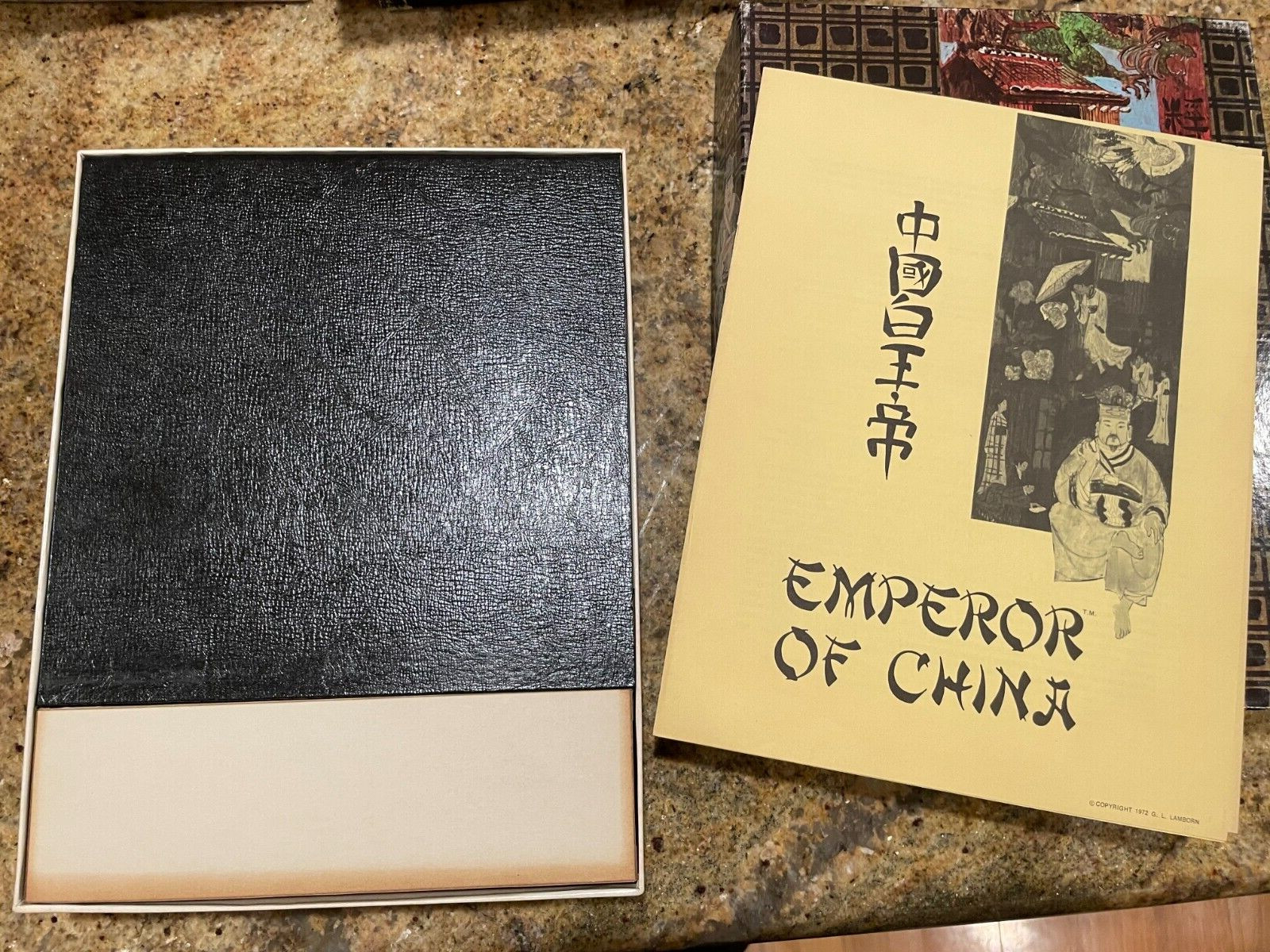 VINTAGE 1972 EMPEROR OF CHINA BOARD GAME DYNAMIC GAMES CLASSICAL CHINA COMPLETE