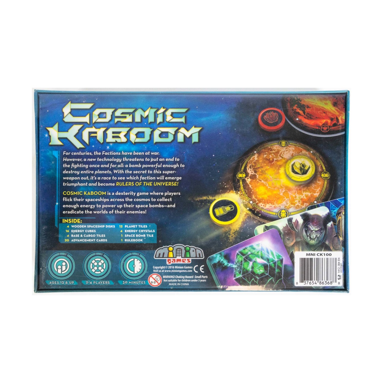 Minion Boardgame Cosmic Kaboom Box EX/NM