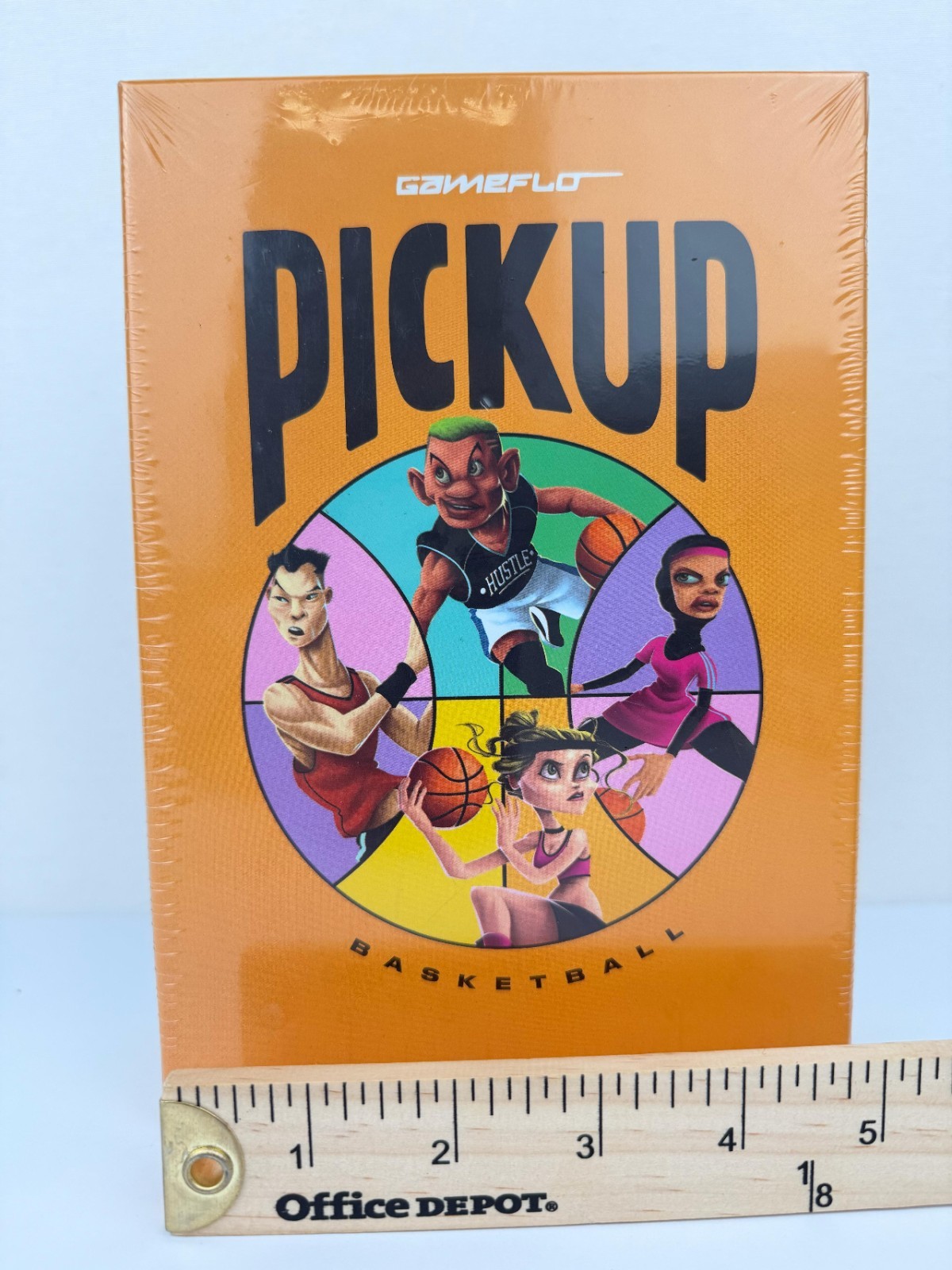 Gameflo Pickup Basketball Card Game Of Strategy 2-6 Players Ages 8+ New Sealed
