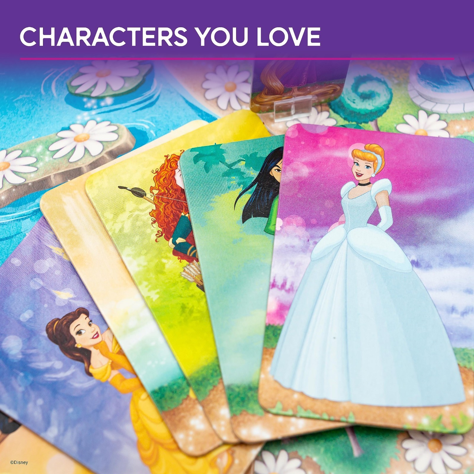 Magical Disney Princess Enchanted Forest Memory Game for Ages 6+ – Fun Family Ga