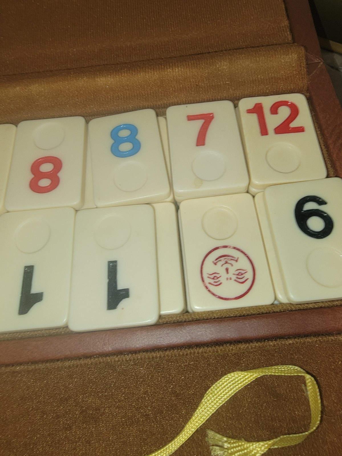 Vintage Rumi Blok Game Rummikub Nice Condition