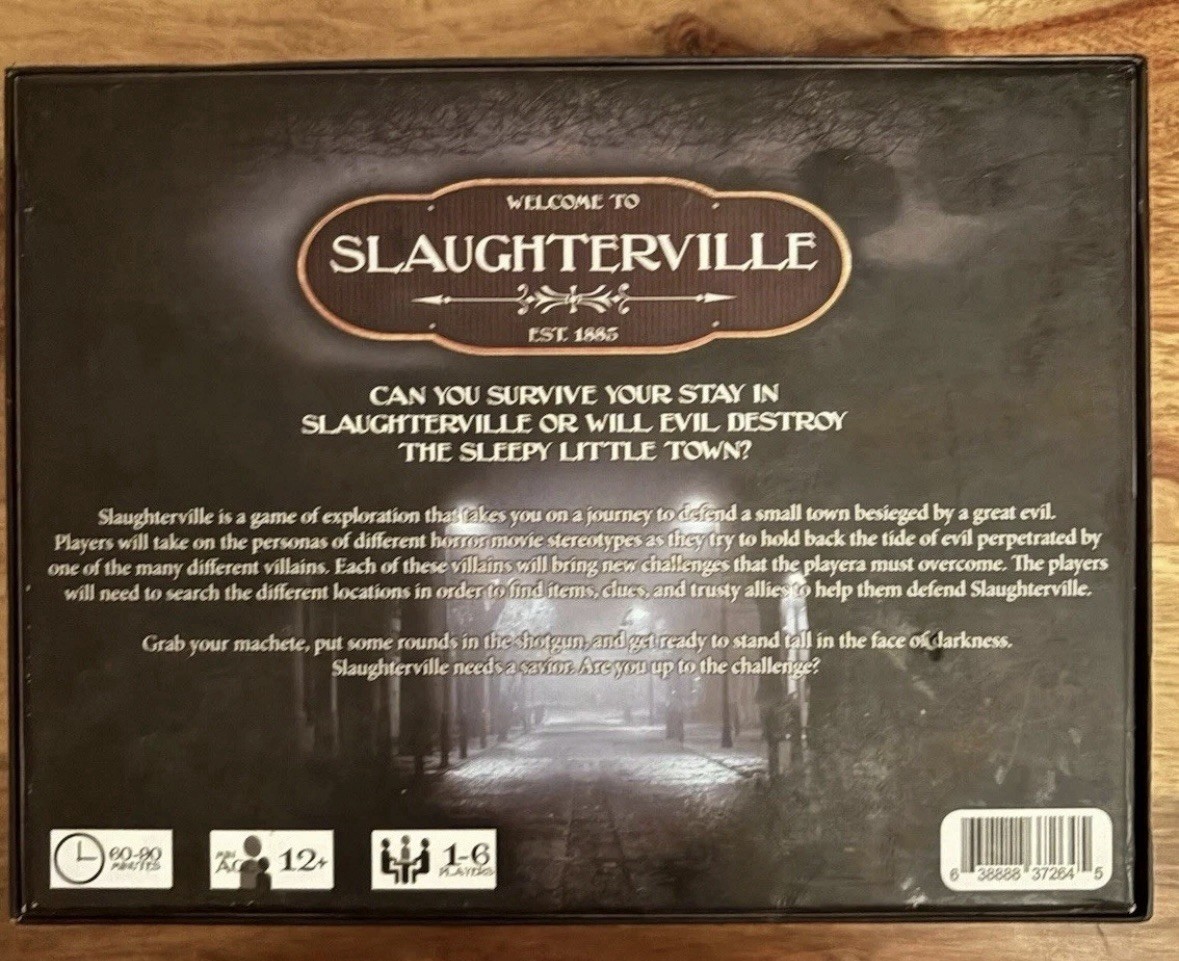 Welcome To Slaughterville Rubio Games Kickstart With Expansions See Pics
