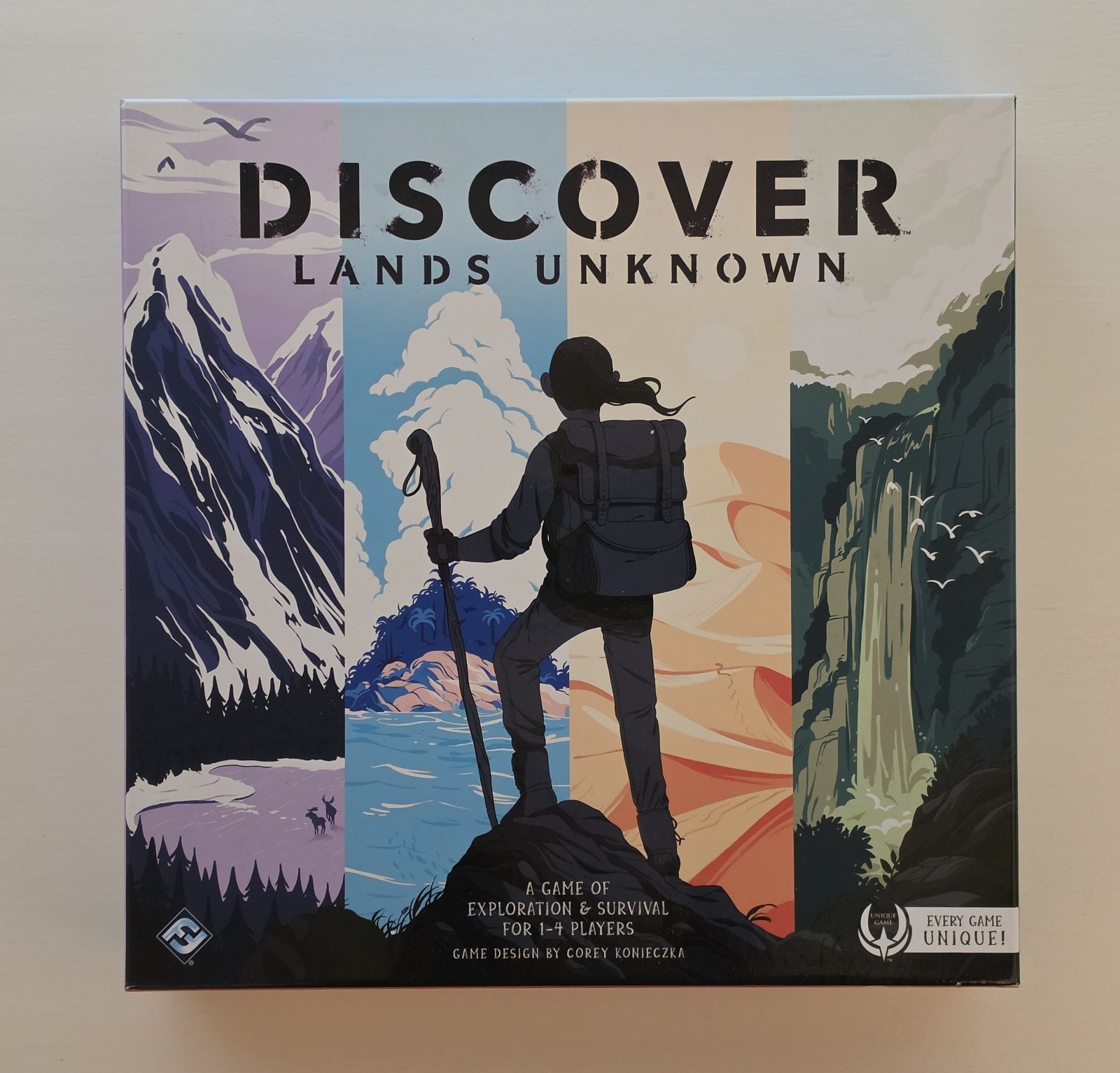 Discover Lands Unknown Board Game – Fantasy Flight Games Bayou + Dessert Terrain