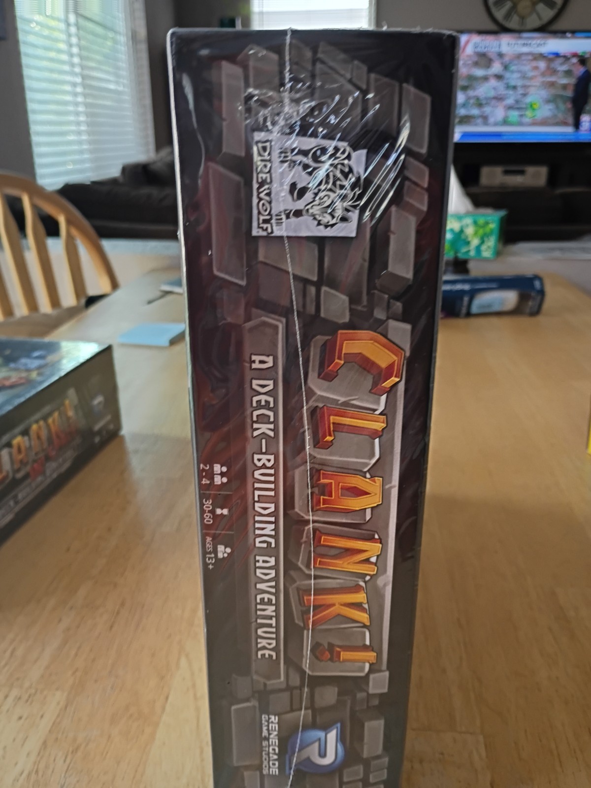 Clank! A Deck-Building Adventure Board Game Sealed Renegade Dire Wolf CLASSIC!!