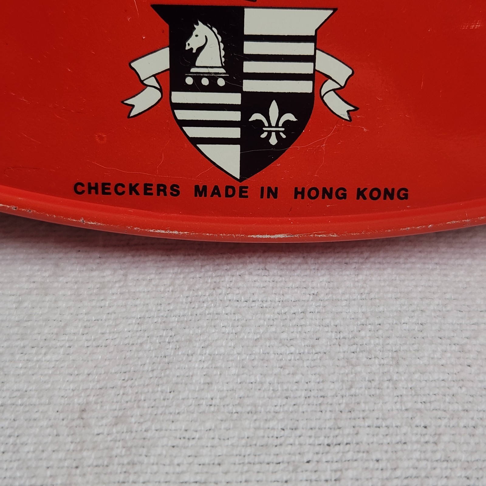 Vintage Ohio Art Metal Chinese Checkers And Checkers Game