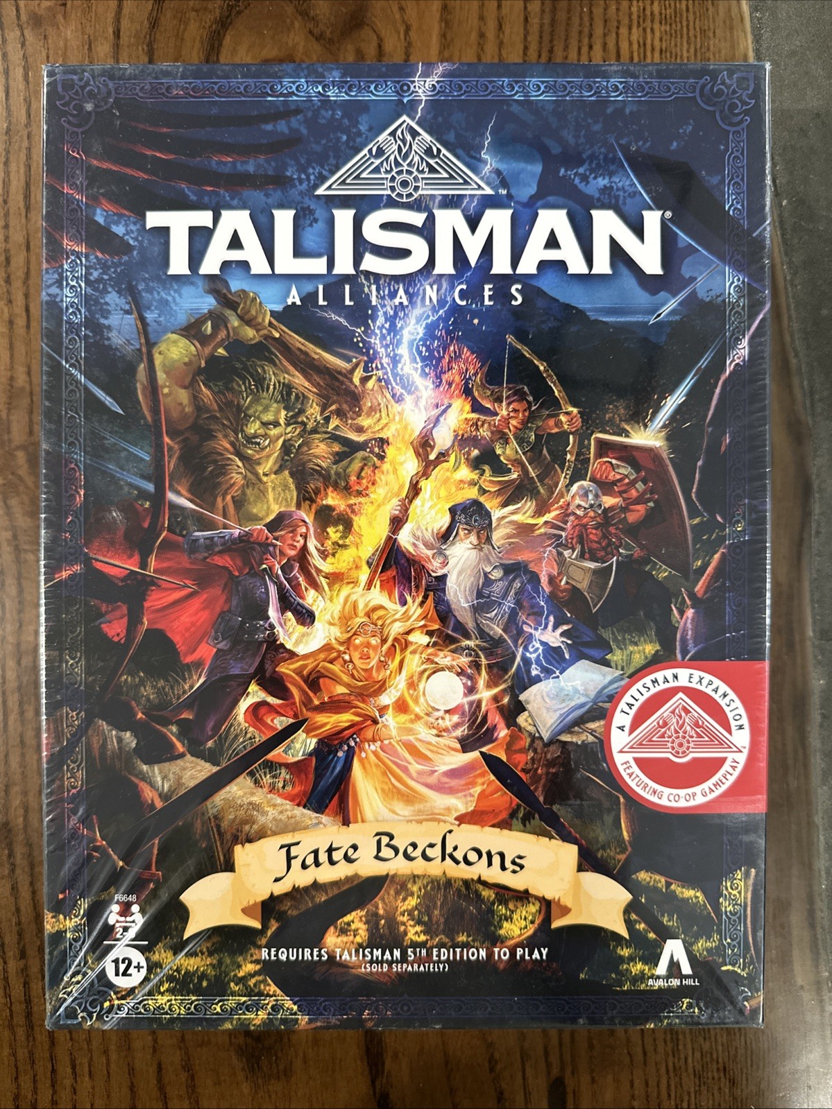 TALISMAN ALLIANCES Fate Beckons Board Game Expansion Hasbro Gaming Strategy NEW!