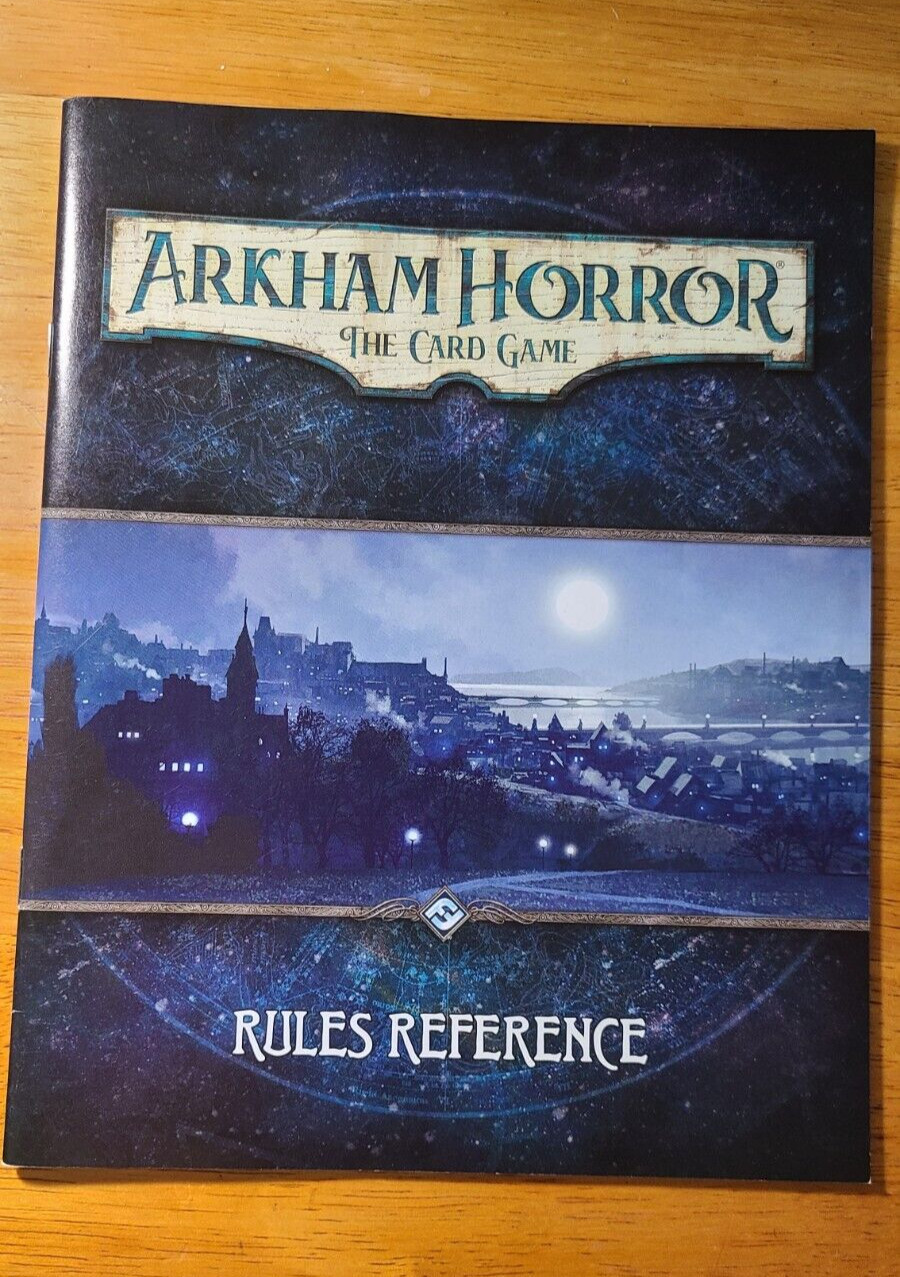 Arkham Horror: The Card Game – LCG – Core Set Replacement Rules Manuals Guide