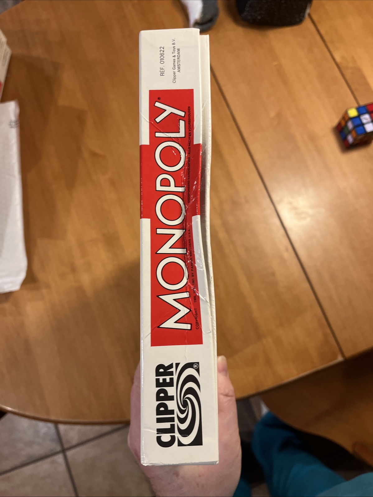 MONOPOLY GAME Dutch Language Version 1961 Complete Mild Box Damage Parts Sealed