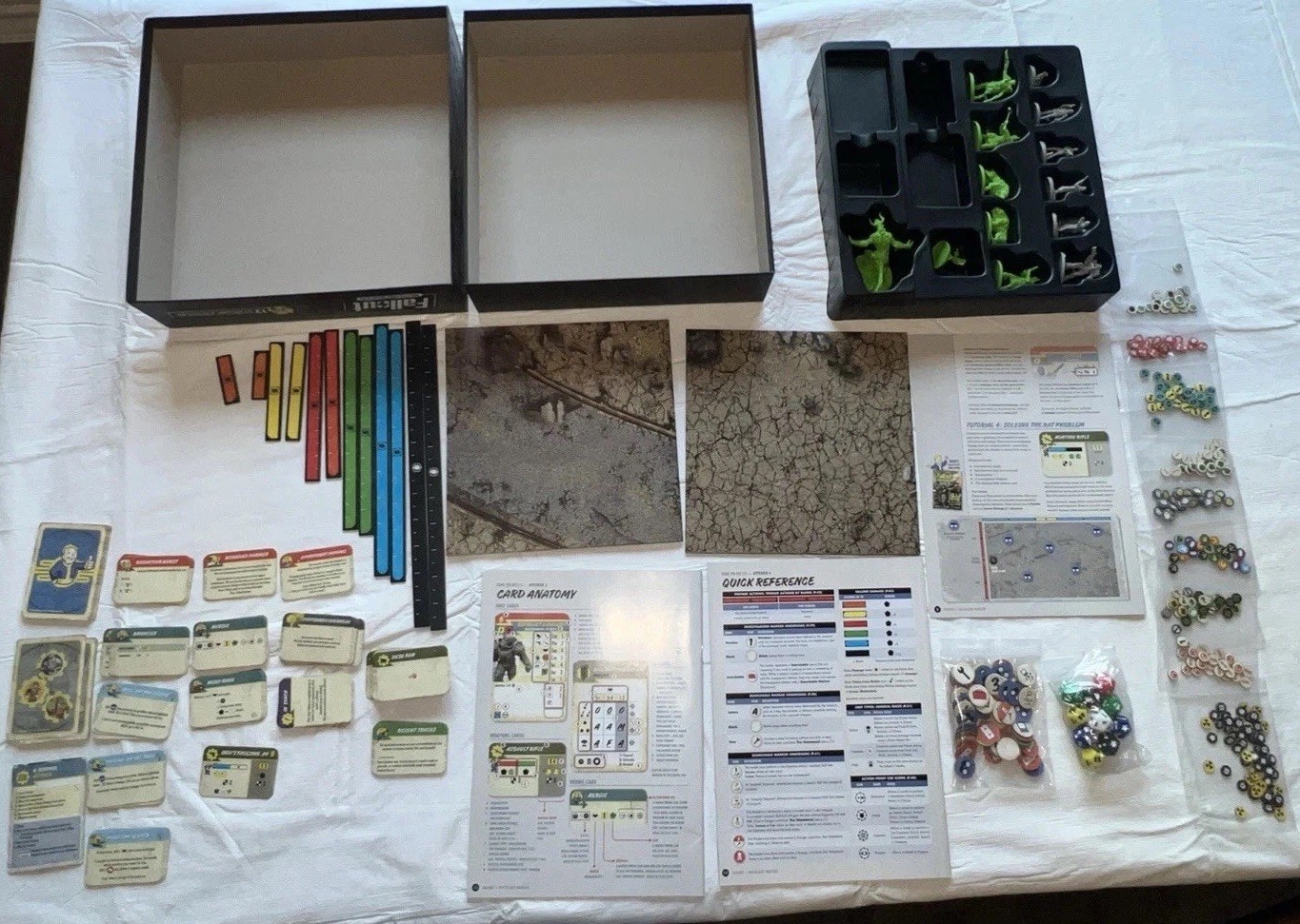 Fallout Wasteland Warfare Board Game 2018 Modiphius Player Starter Set MUHO51235