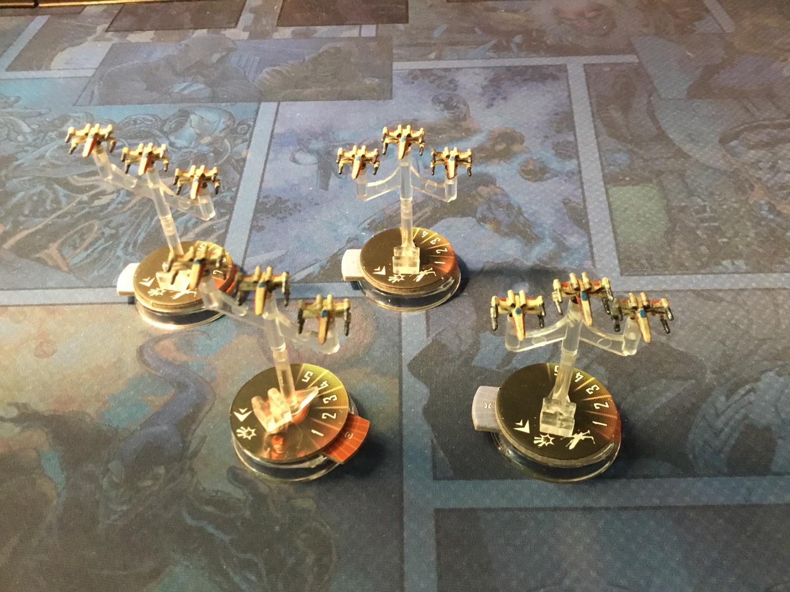 Fantasy Flight Games Star Wars Armada Pre-owned Painted X-Wing Squadron