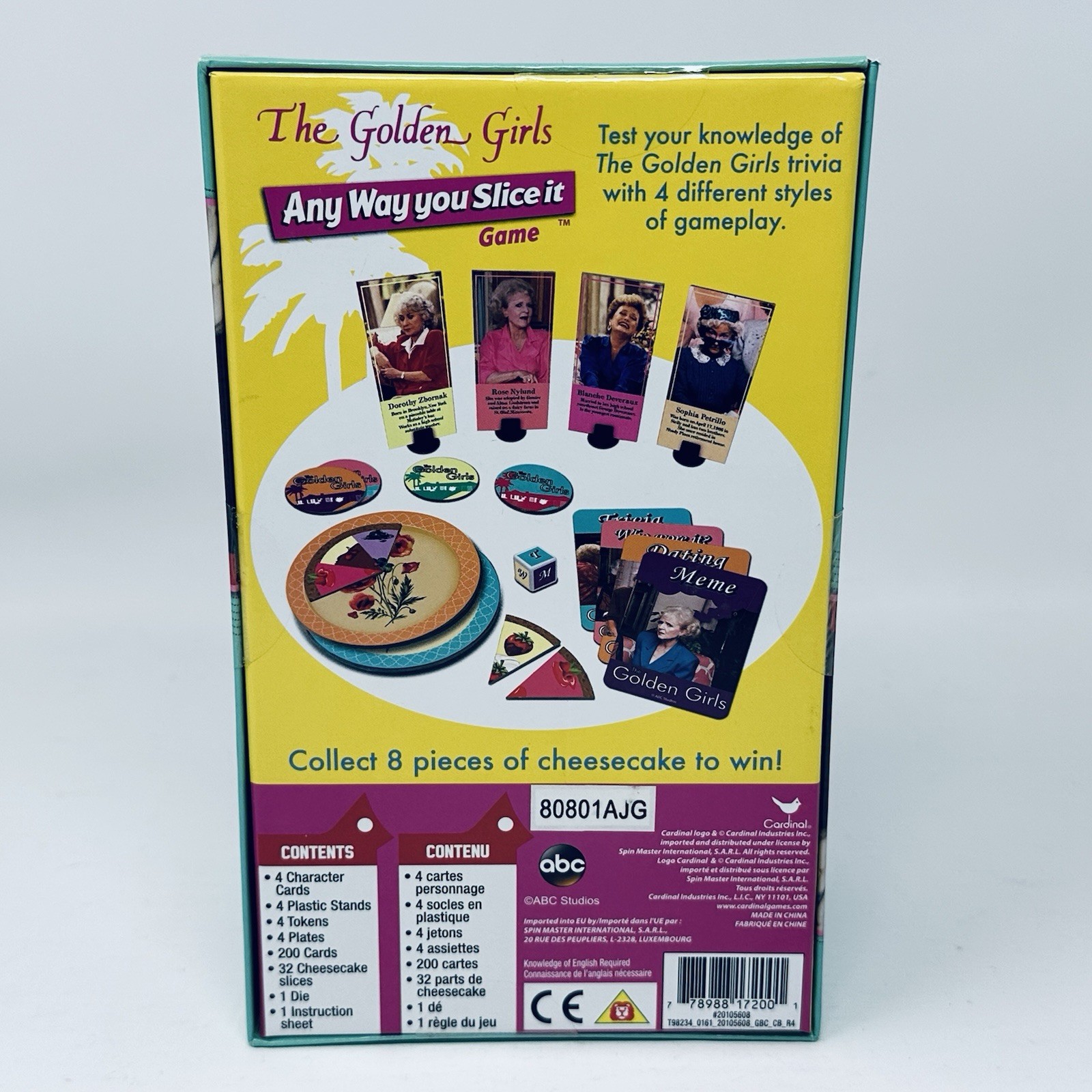 The Golden Girls Any Way You Slice It Trivia Game Blanche Rose Dorothy Sealed