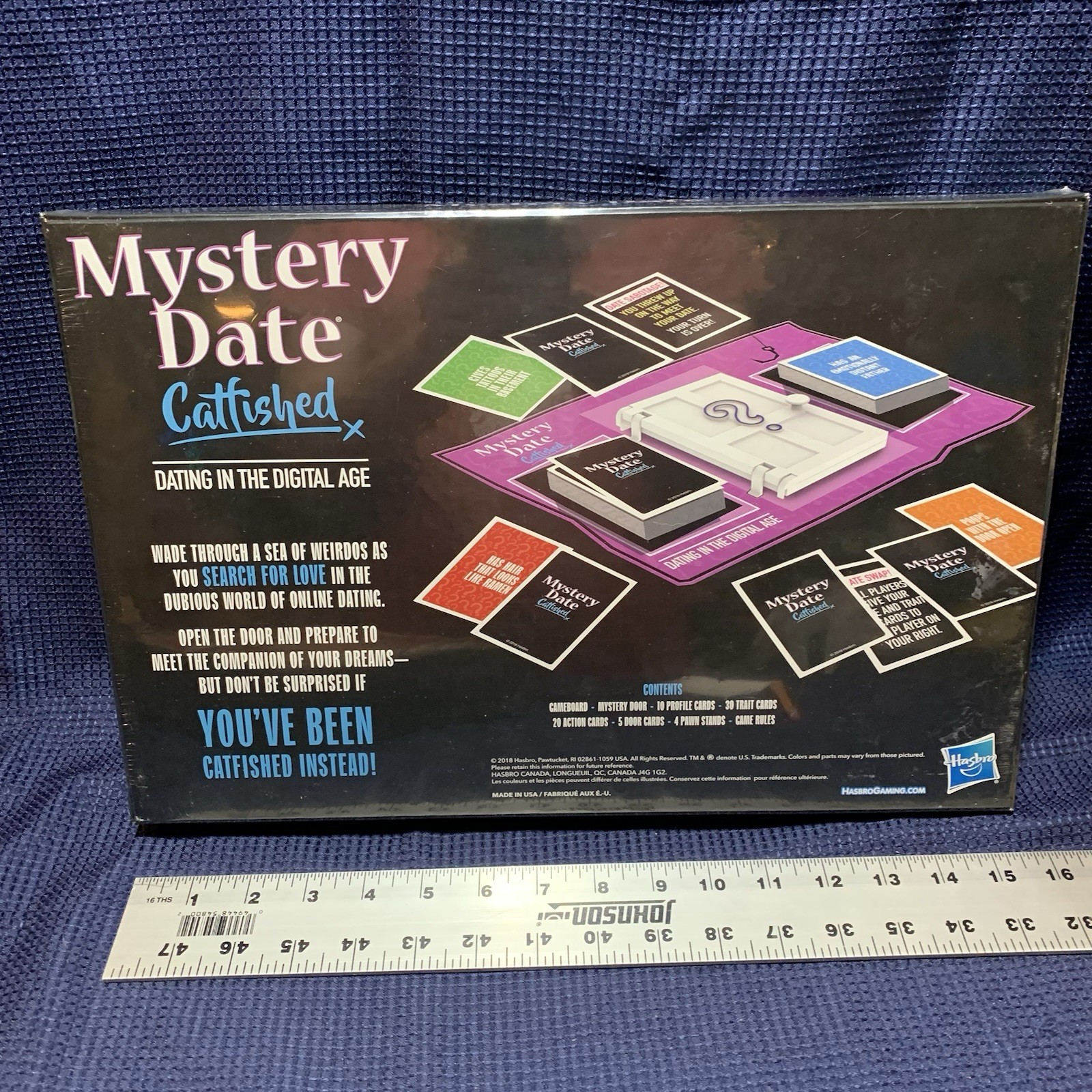 Hasbro Classic Mystery Date Catfished Dating Adults Parody Board Game NEW Sealed